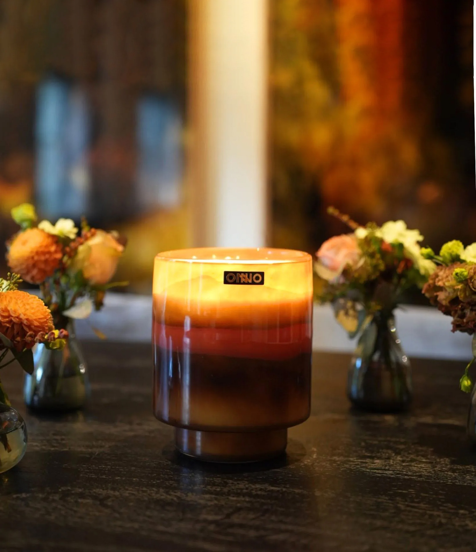 Romy Orange L Cashmere Art Candle