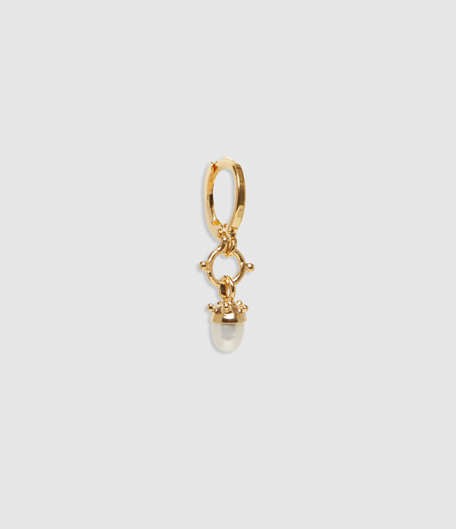 Grisgris Pearl Gold Earring (sold individually)