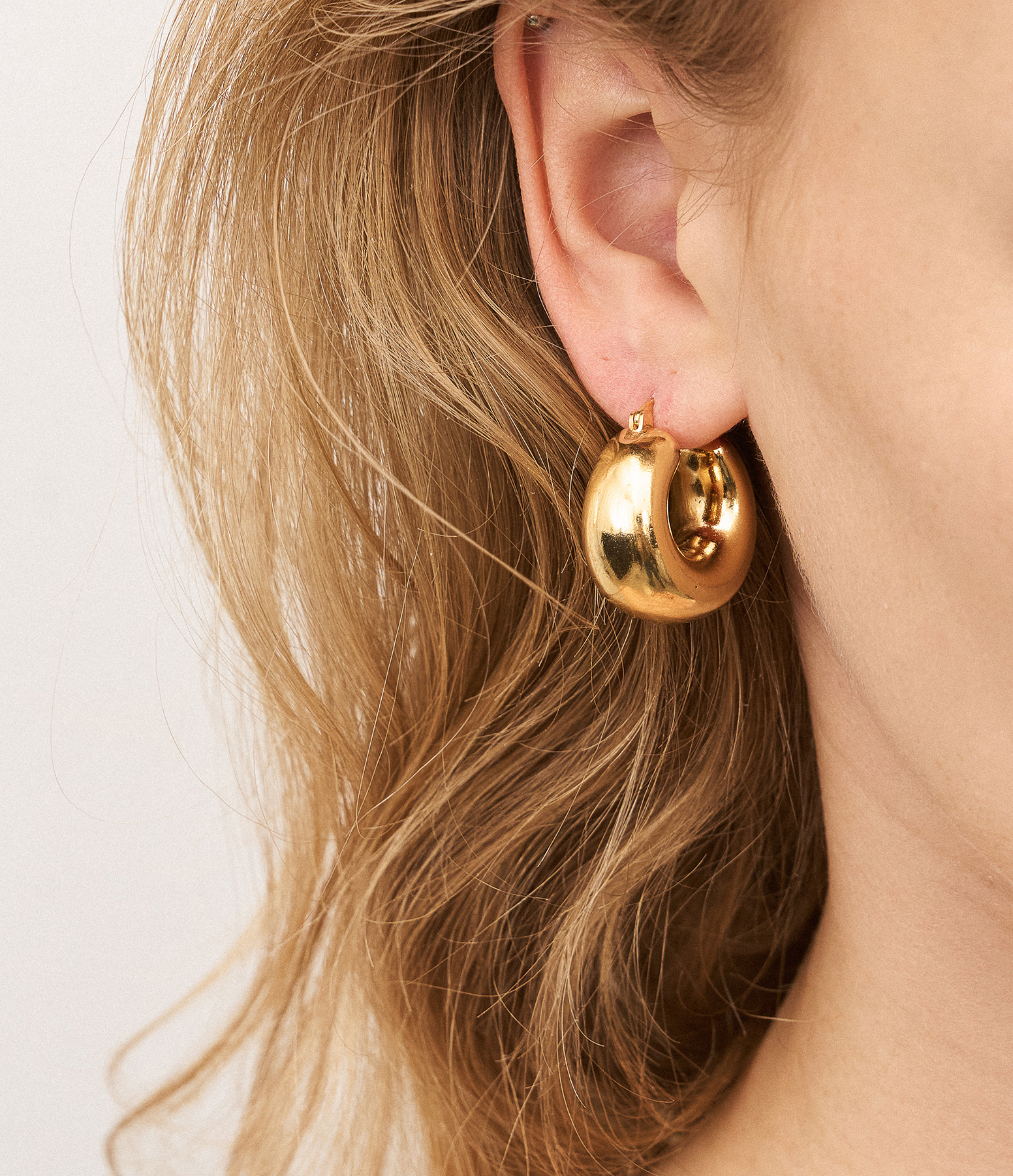 Circlet Gold Earrings