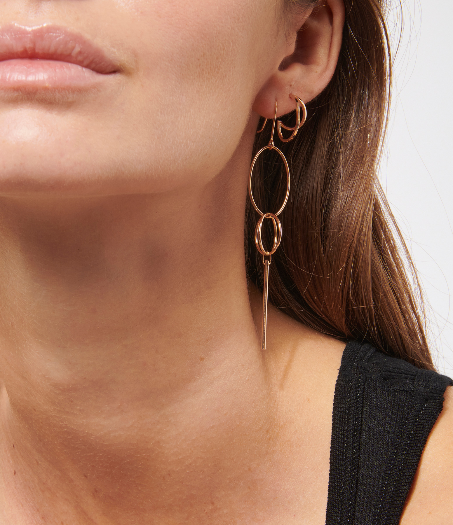 Coachella M Rose Gold Earring (sold individually)