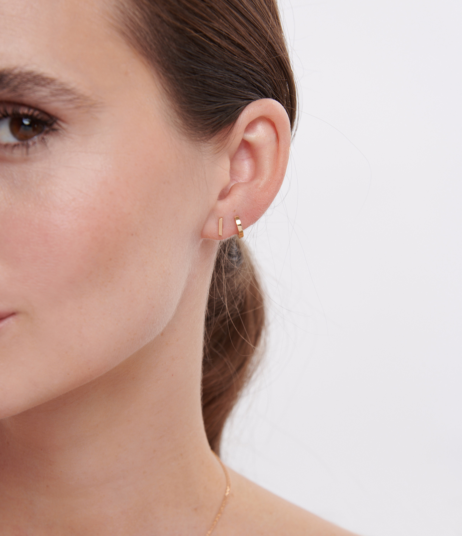 Medellin PM Rose Gold Earring (sold individually)