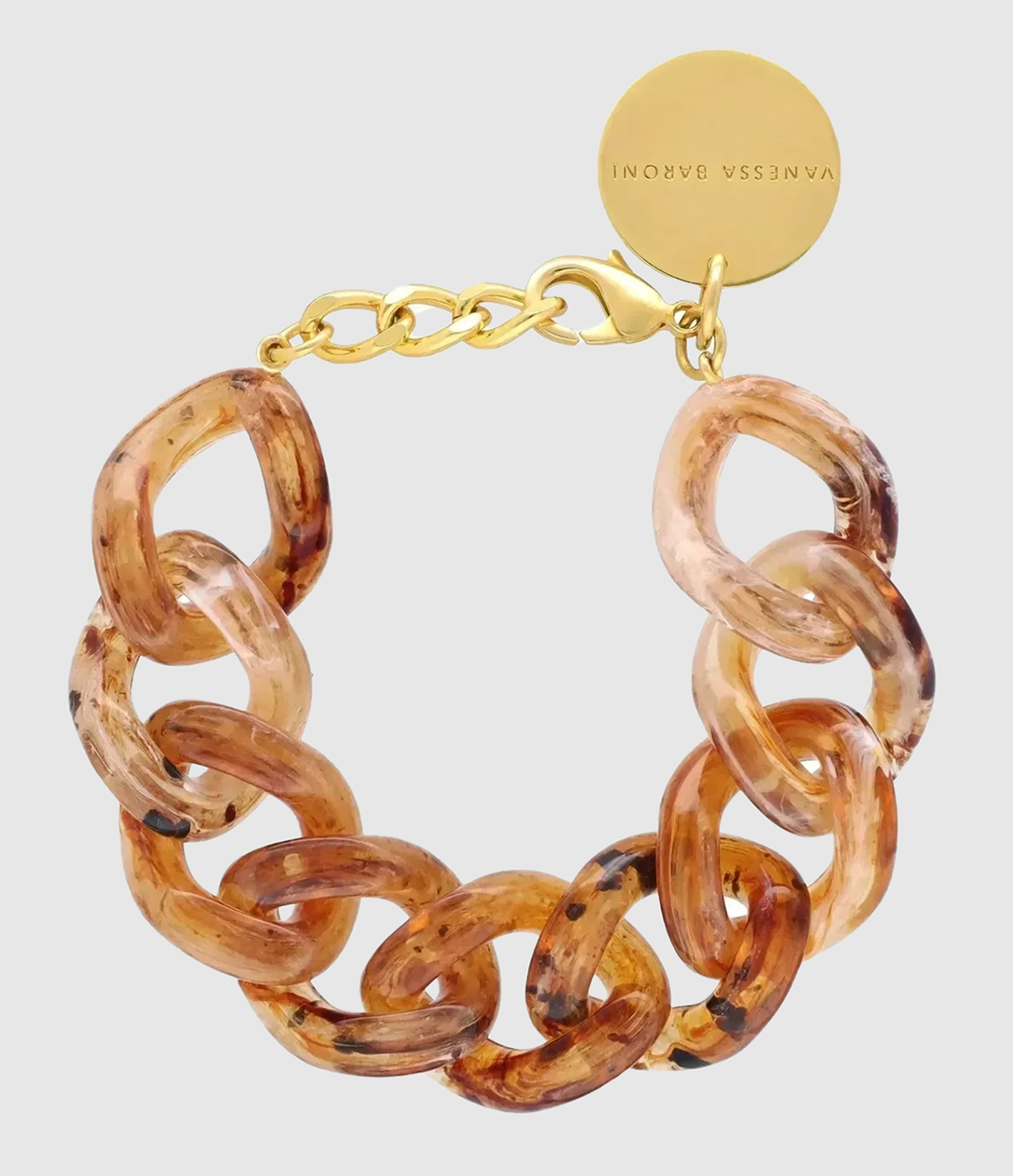 Bernstein Flat Chain Bracelet