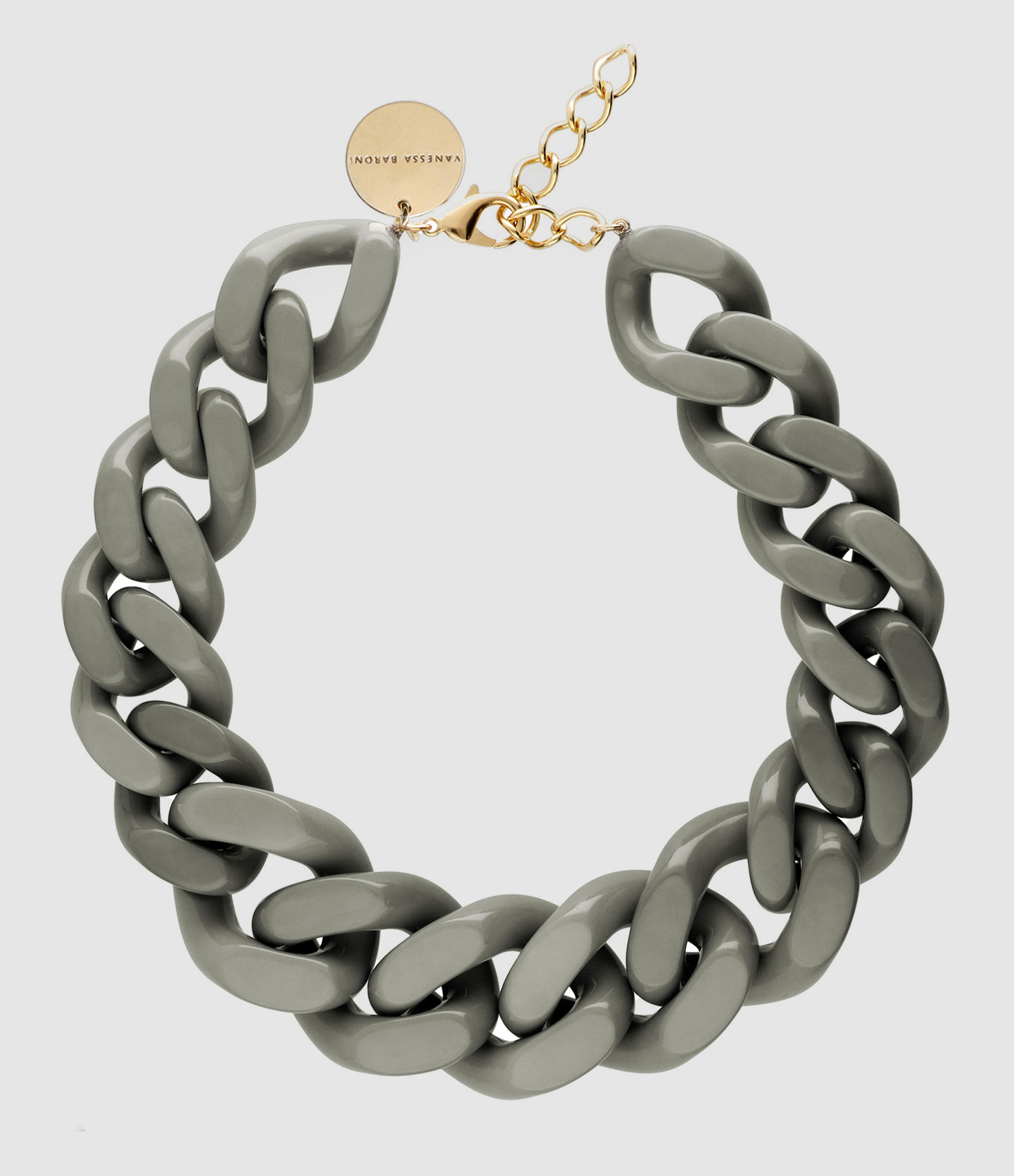 Great Dark Taupe Necklace