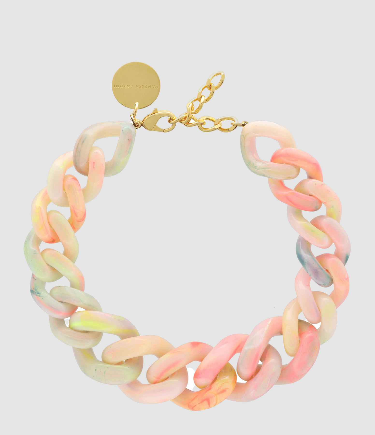 Great Neon Rainbow Necklace
