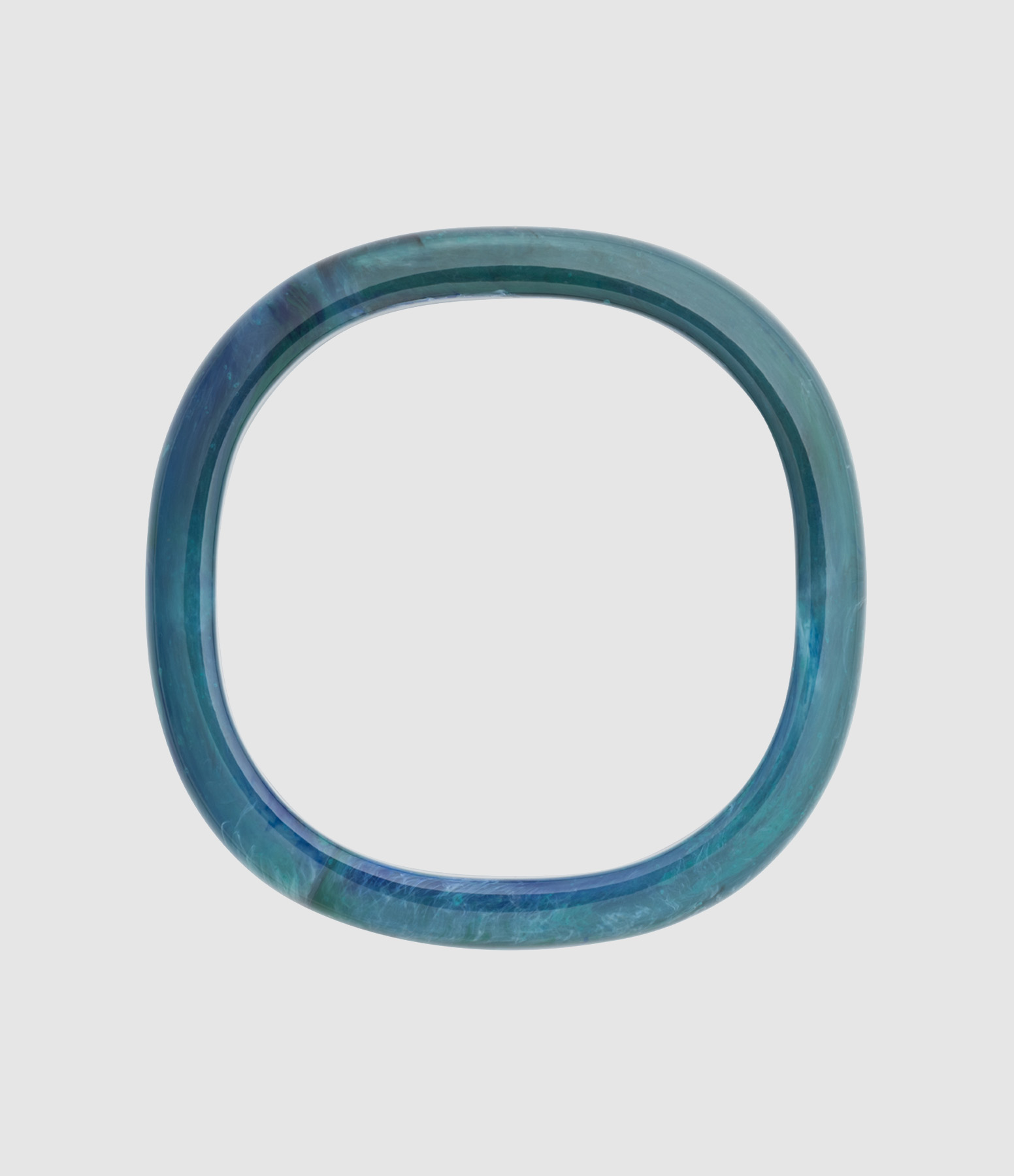 Soft Edge Teal Marble Reed