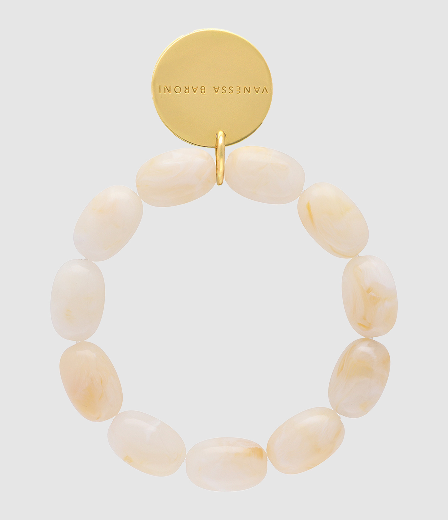 Olive Flex Pearl Marble Bracelet