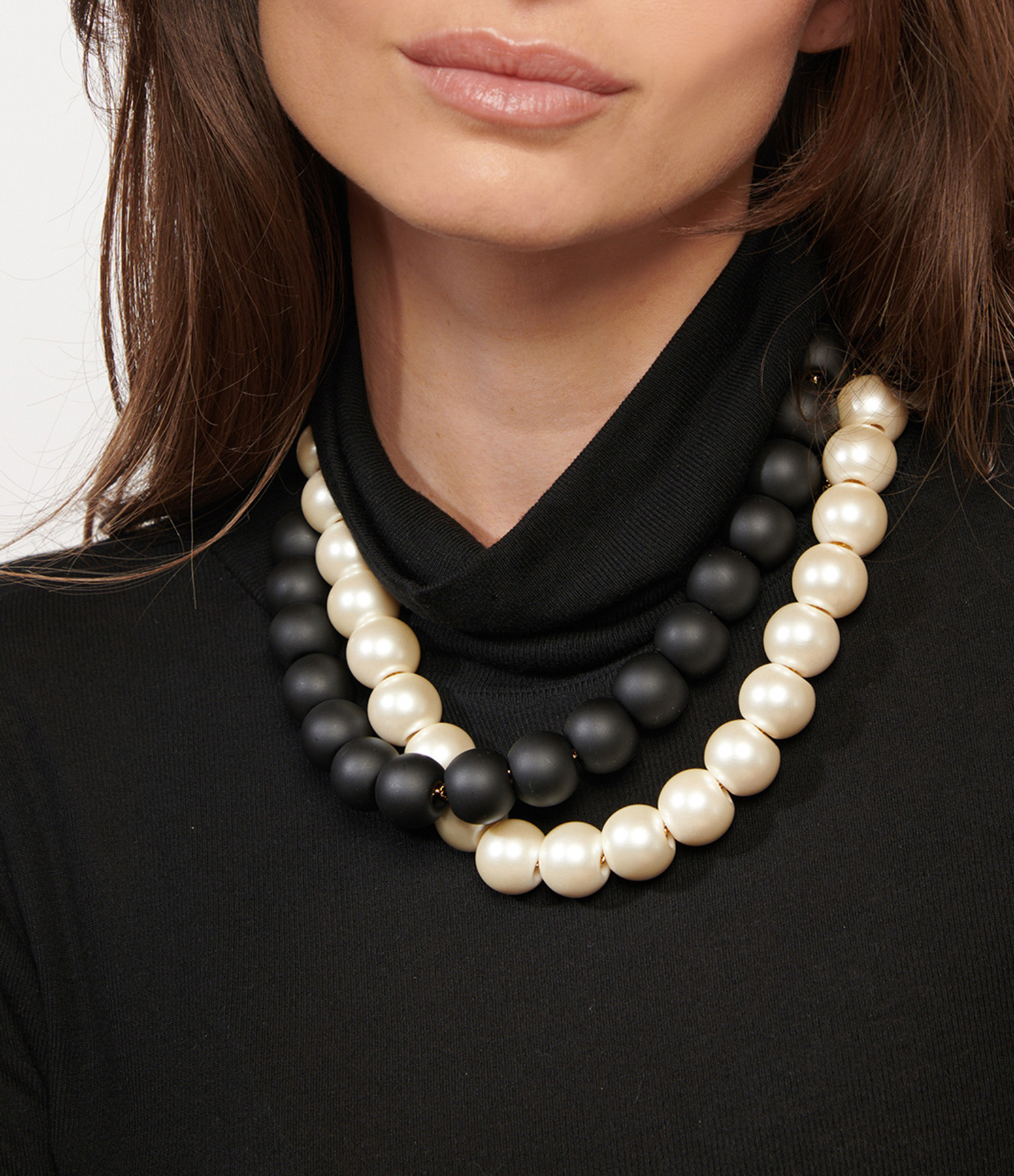Small Beads Short Pearl Necklace