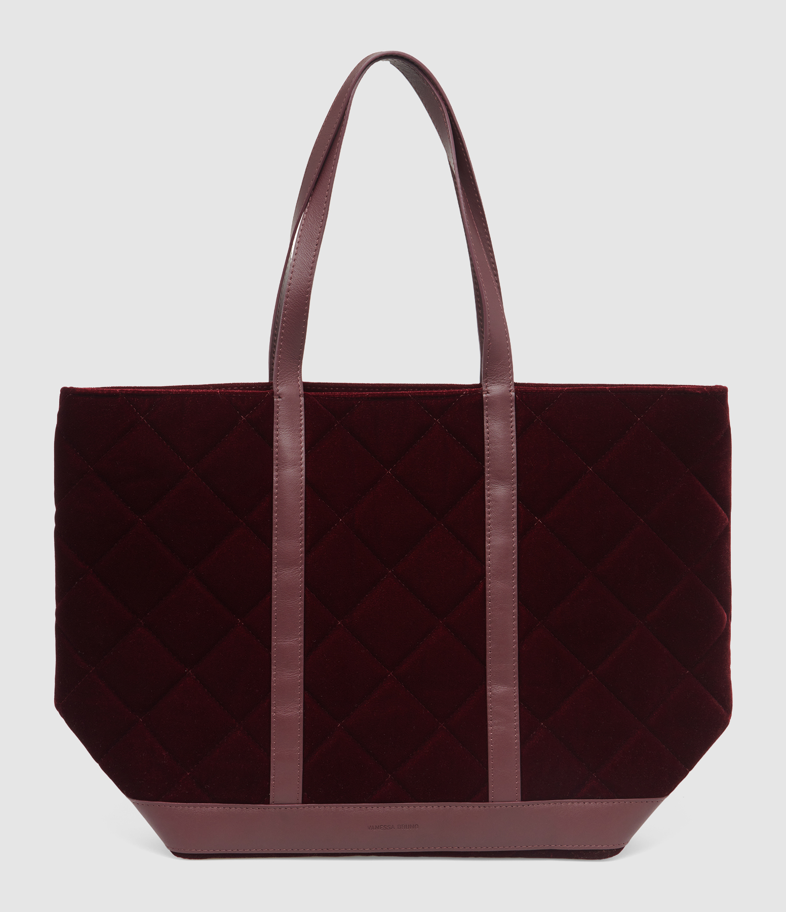 L Zippe Bordeaux Tote Bag