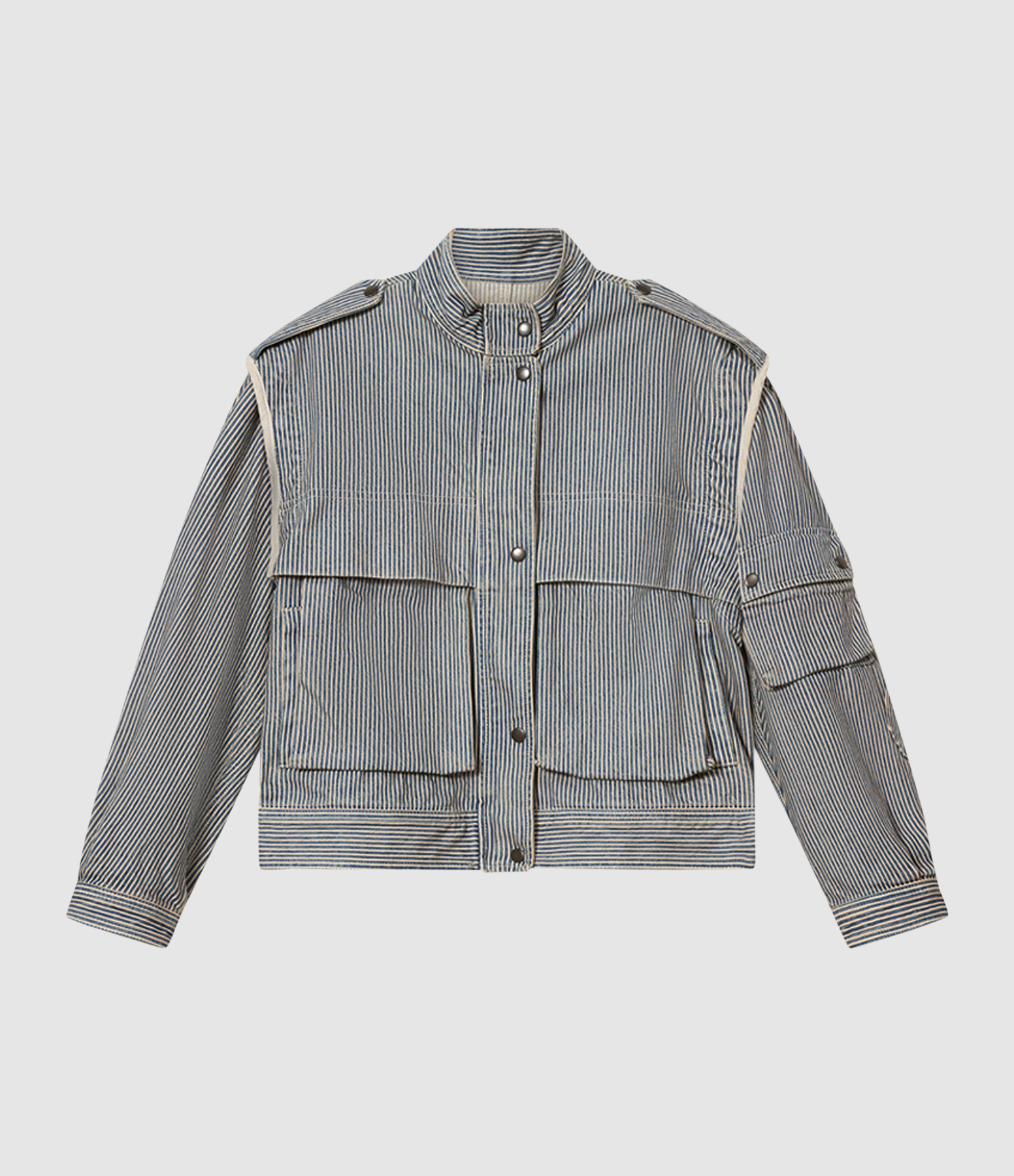 Edany Blue and White Jacket
