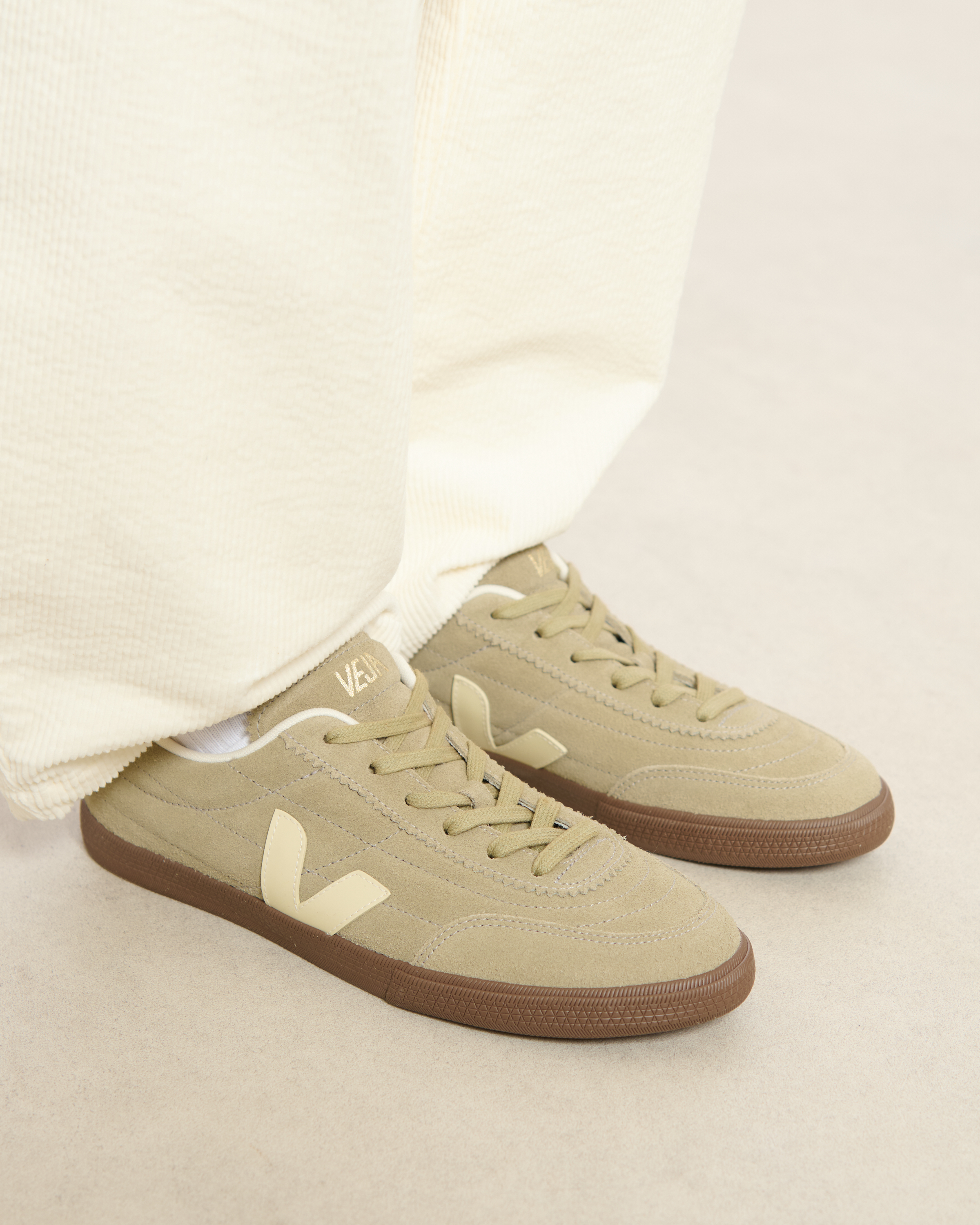 Panenka Trainers in Taupe by Pierre Bark