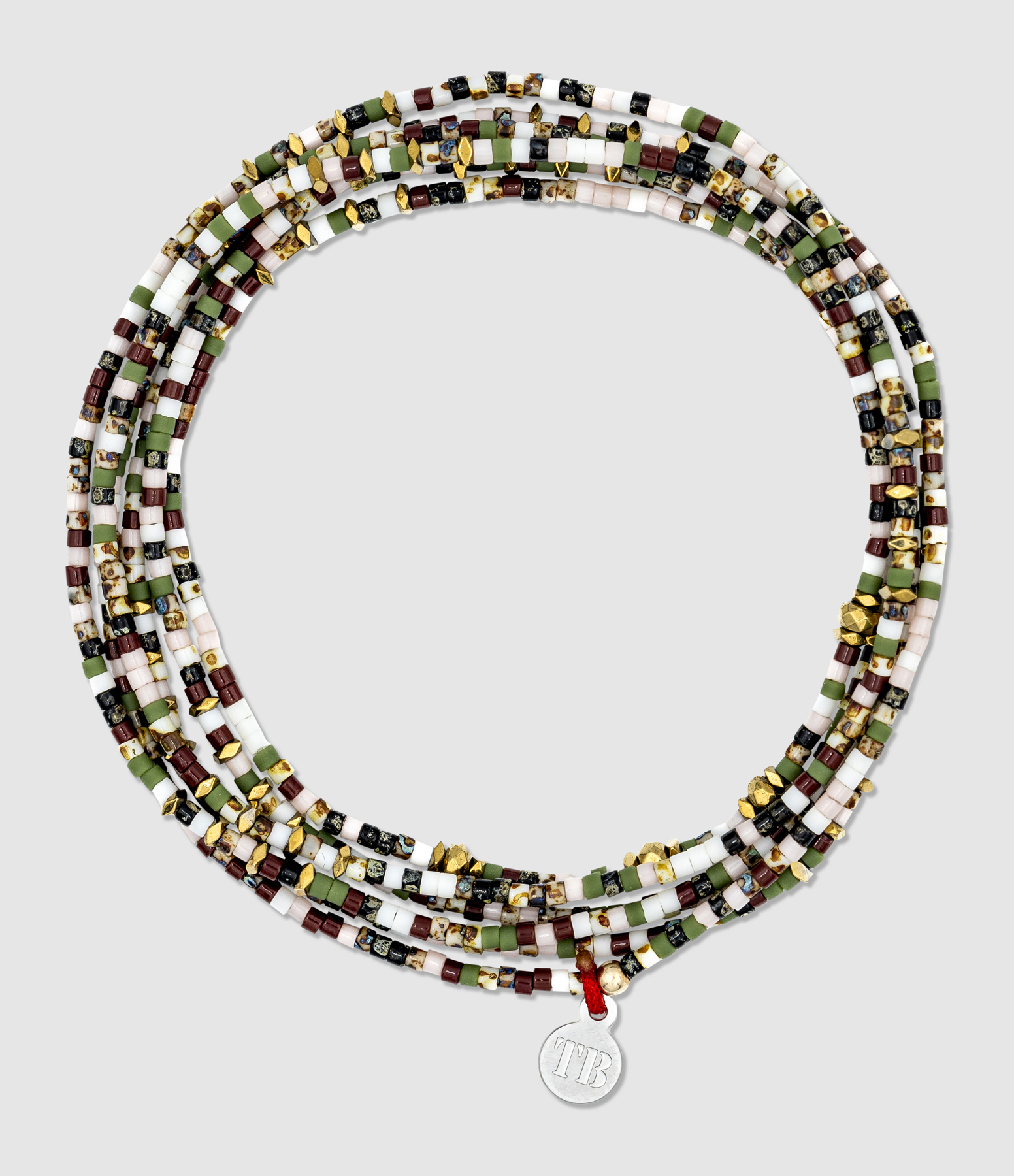 Vendôme Slim 24 Multicoloured 6-strand Necklace and Bracelet, 103cm