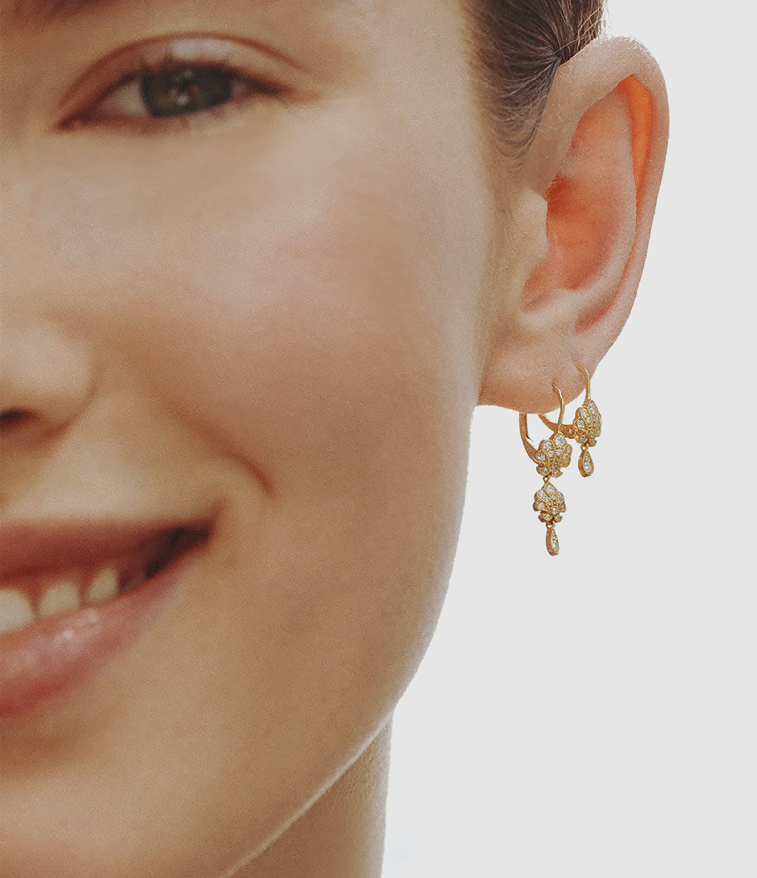 Venus Dormeuses Earrings