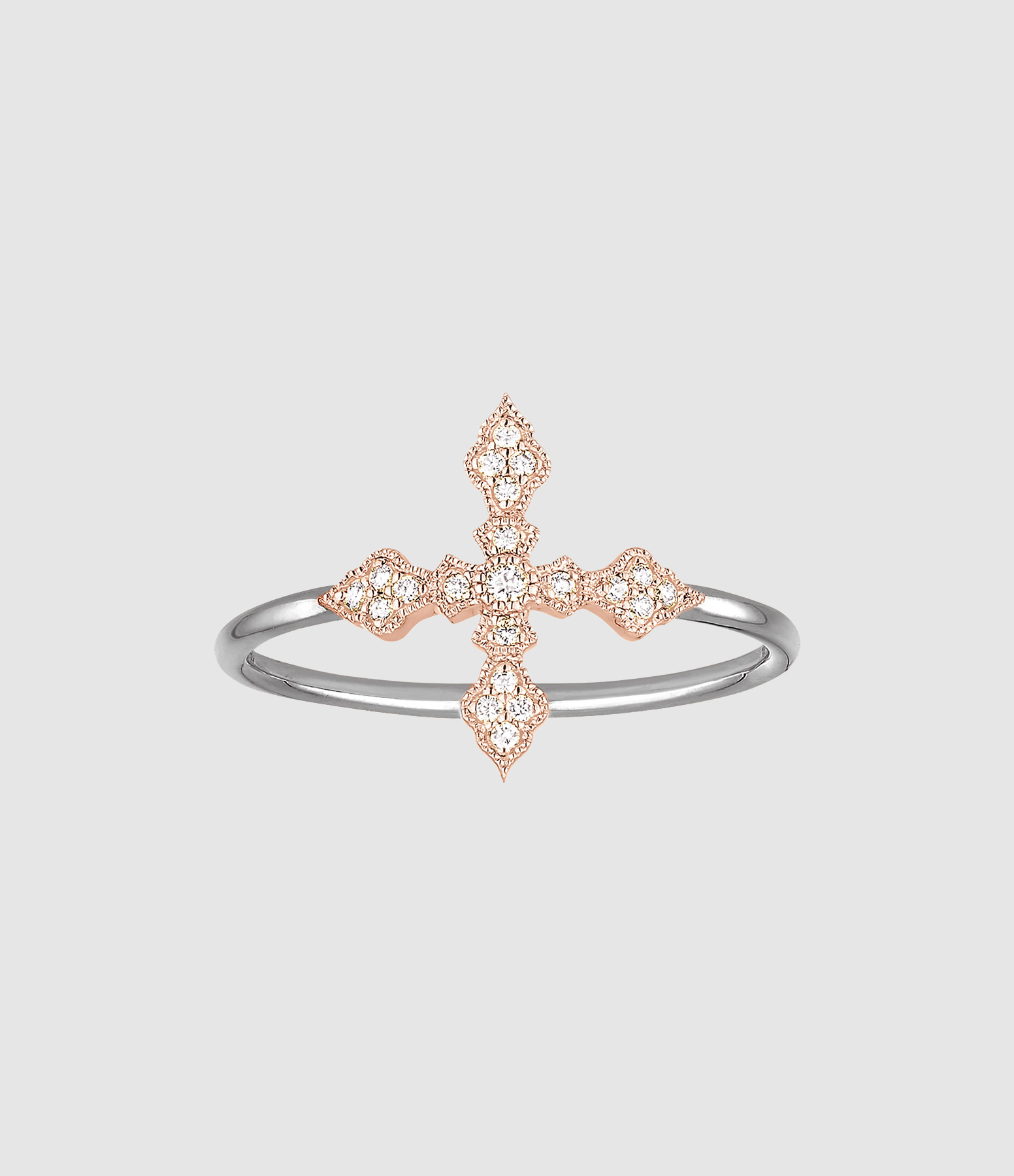 Virgin Gold and Diamond Ring