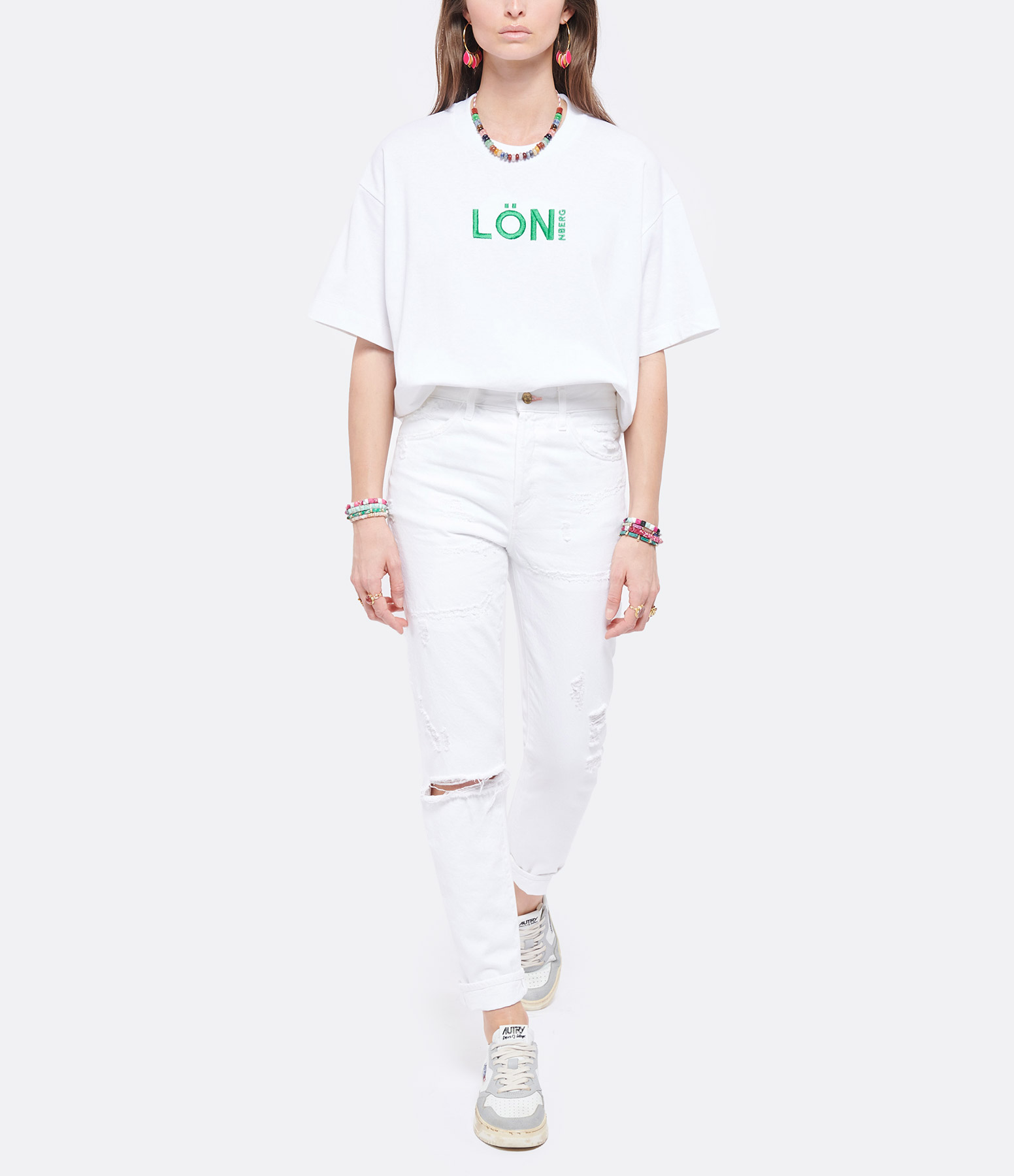 White Denim Jeans