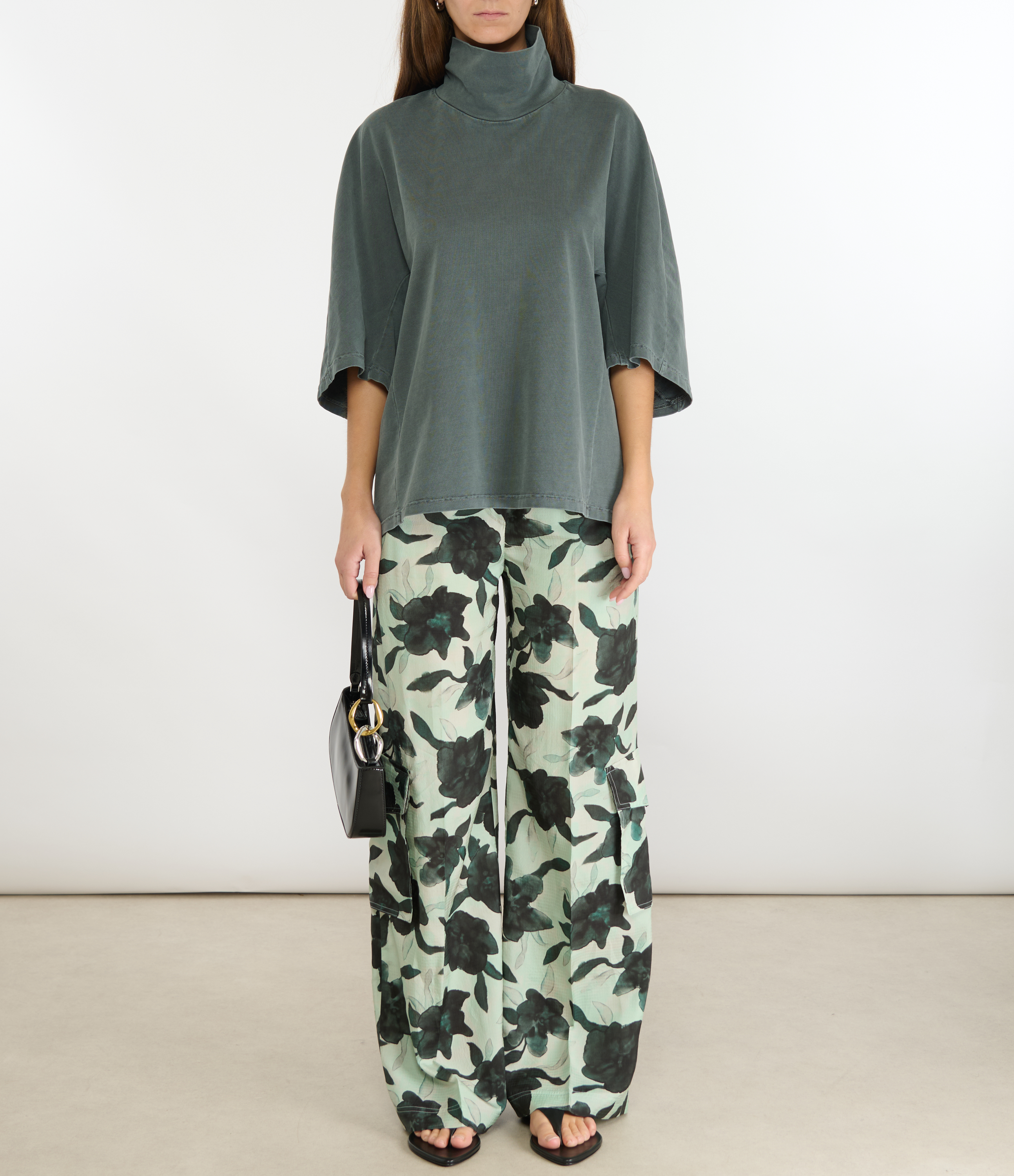 Pitos Mint Hellebore Trousers