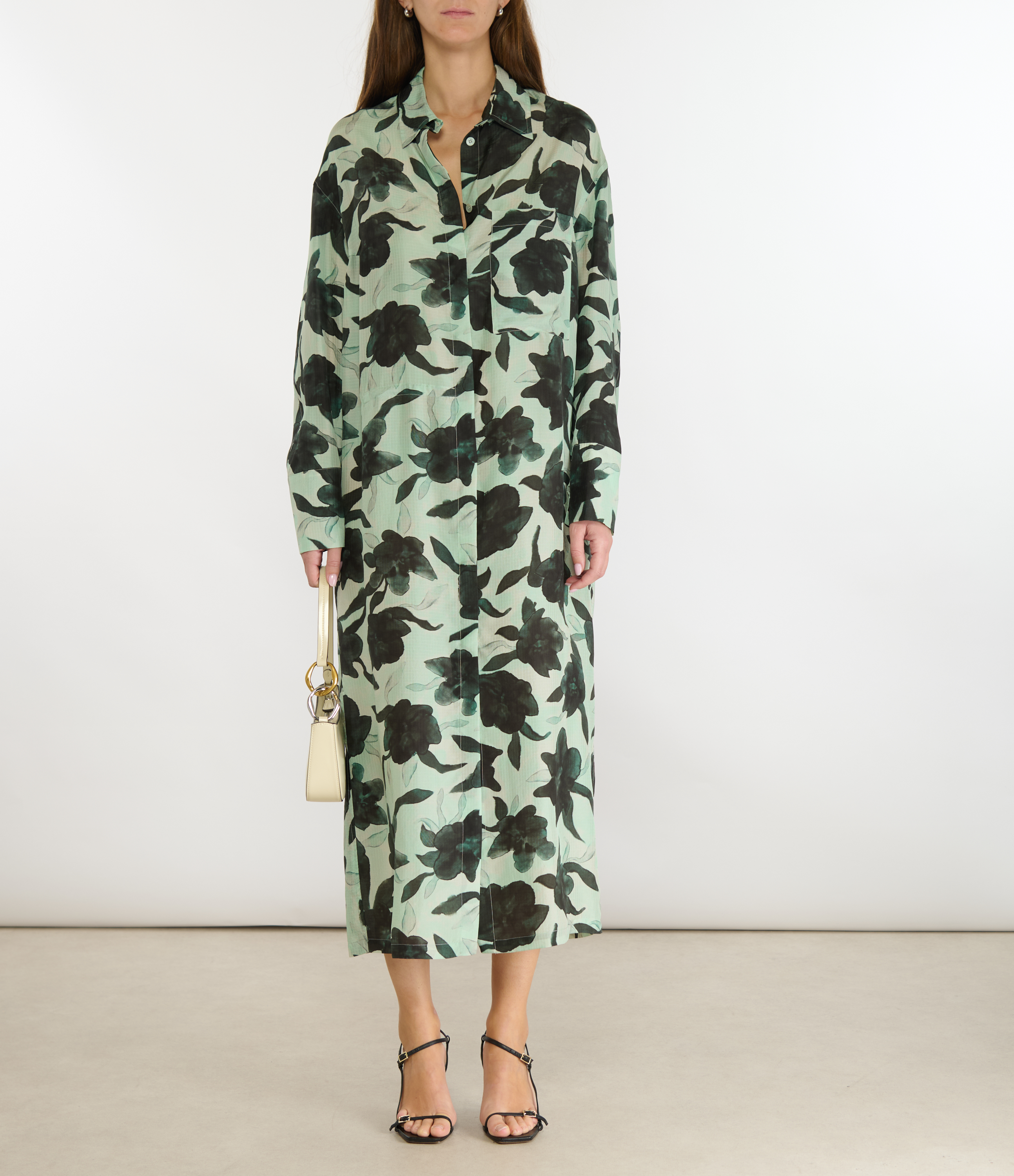 Diola Mint Hellebore Dress