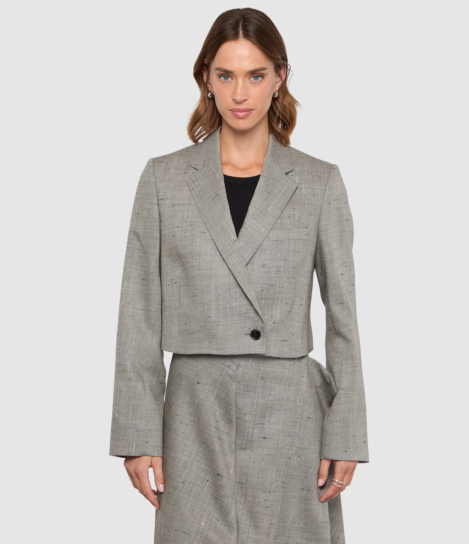 Jordia Oat Chartreux Blazer