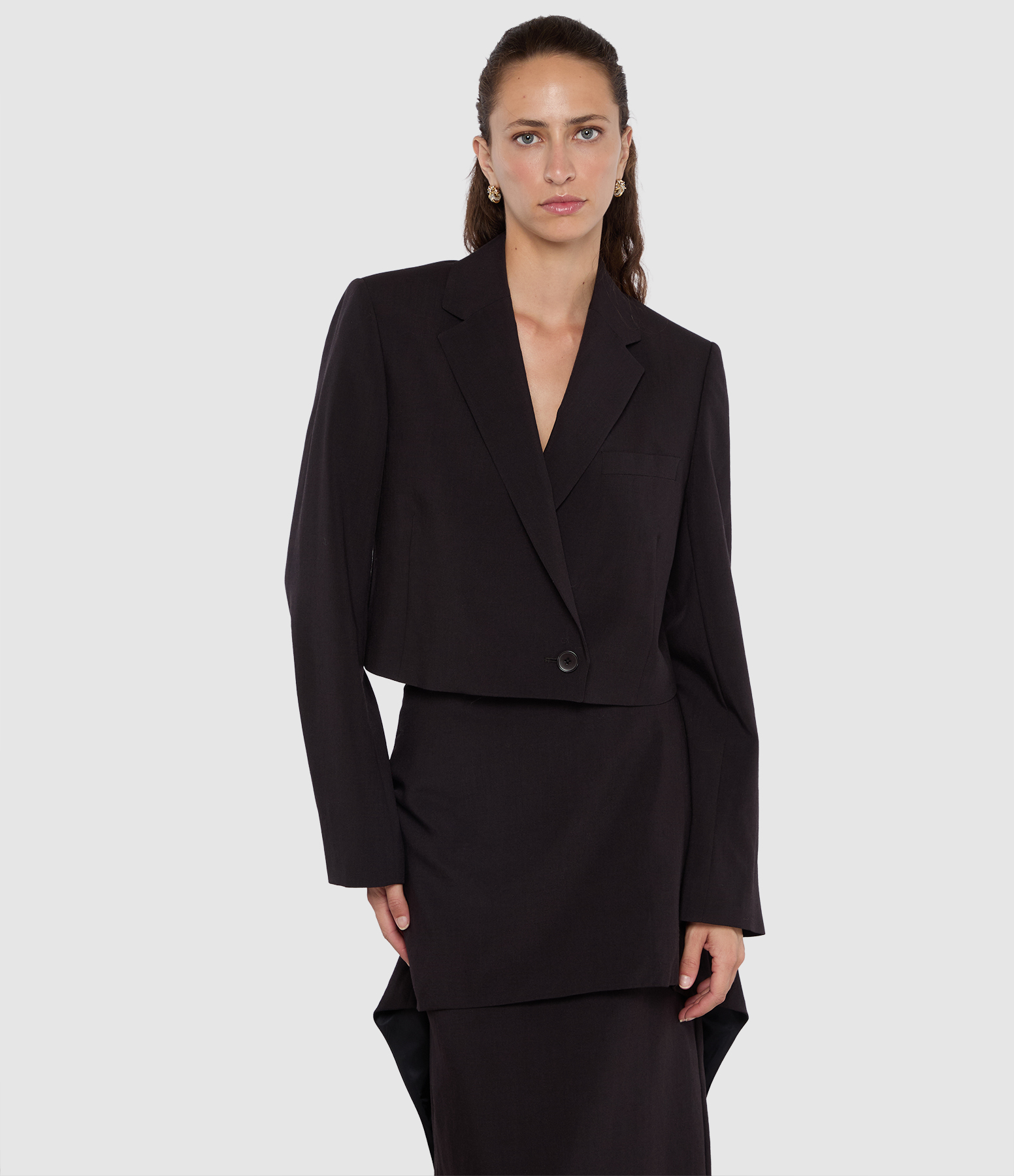 Jordia Deep Plum Blazer