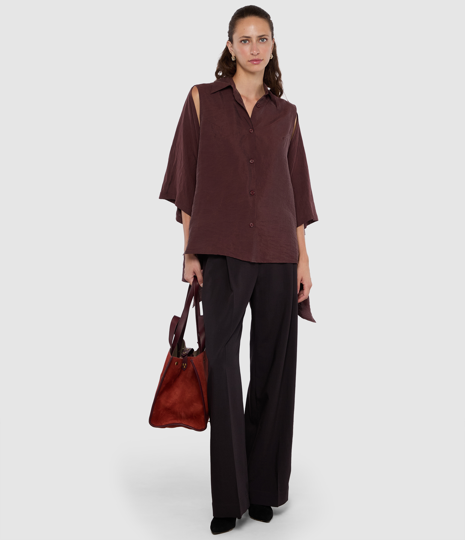 Pama Plum Trousers
