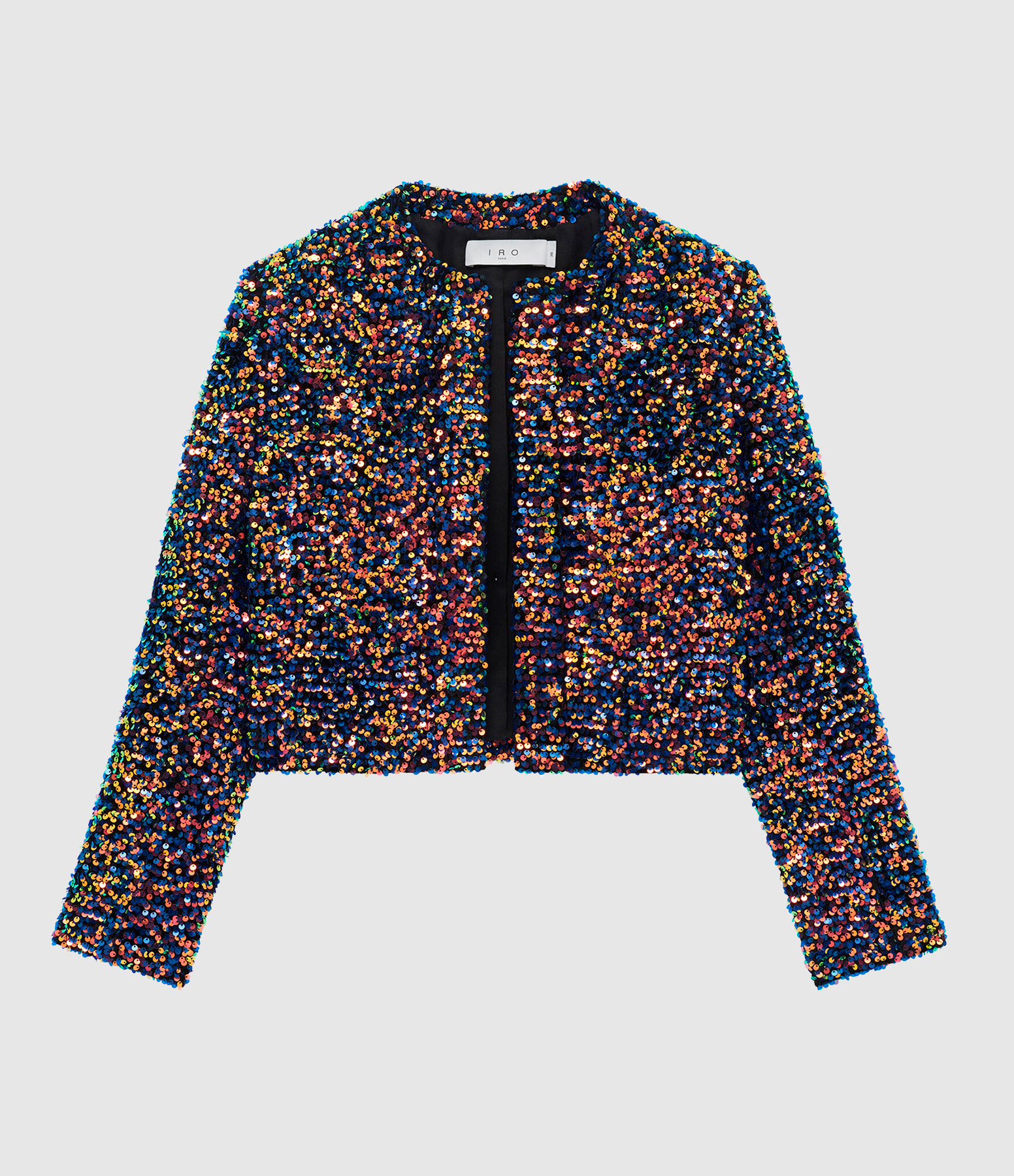 Daphne Shiny Blue Multicoloured Jacket