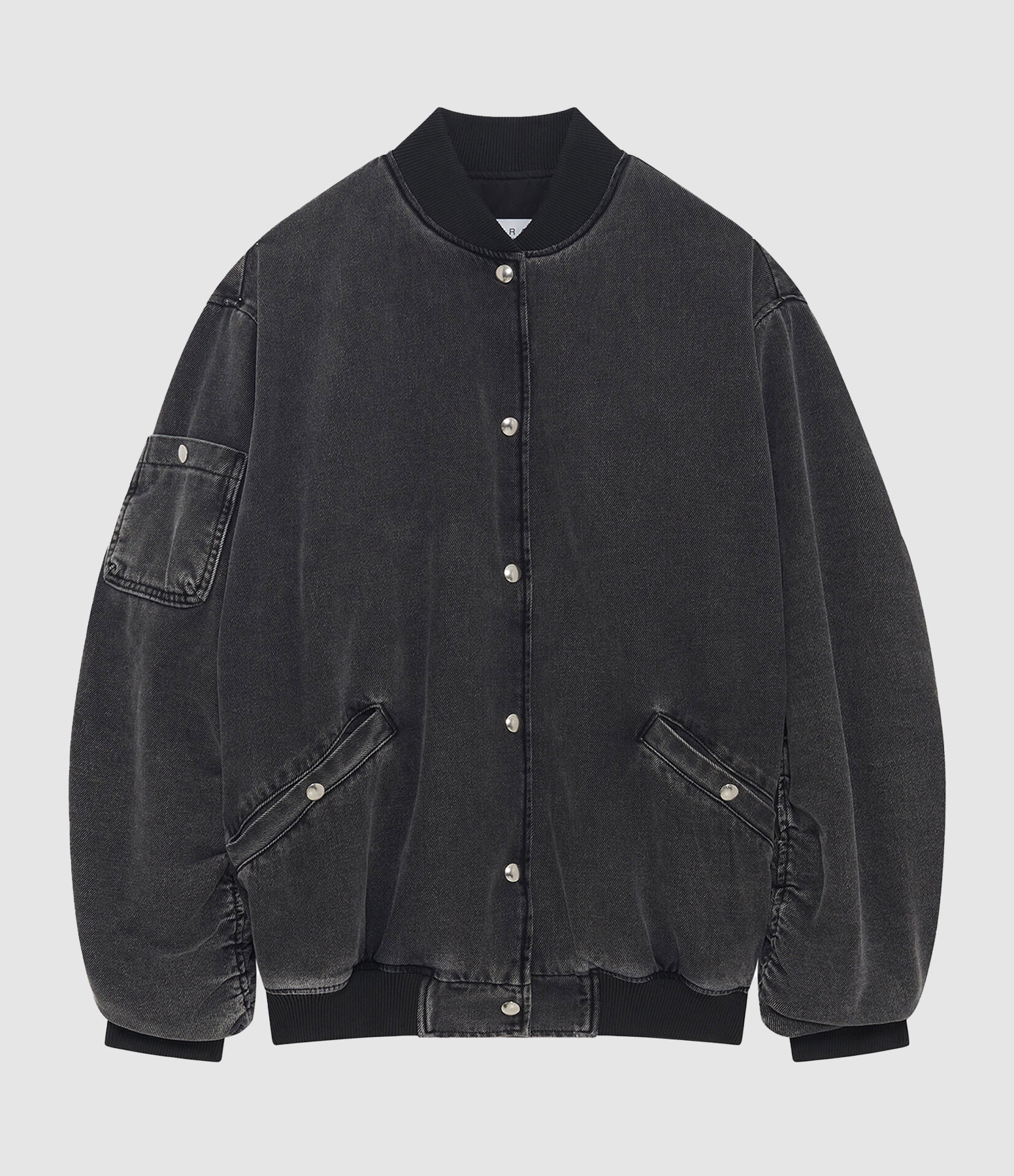 Ilaro Bomber Jacket in Dark Grey