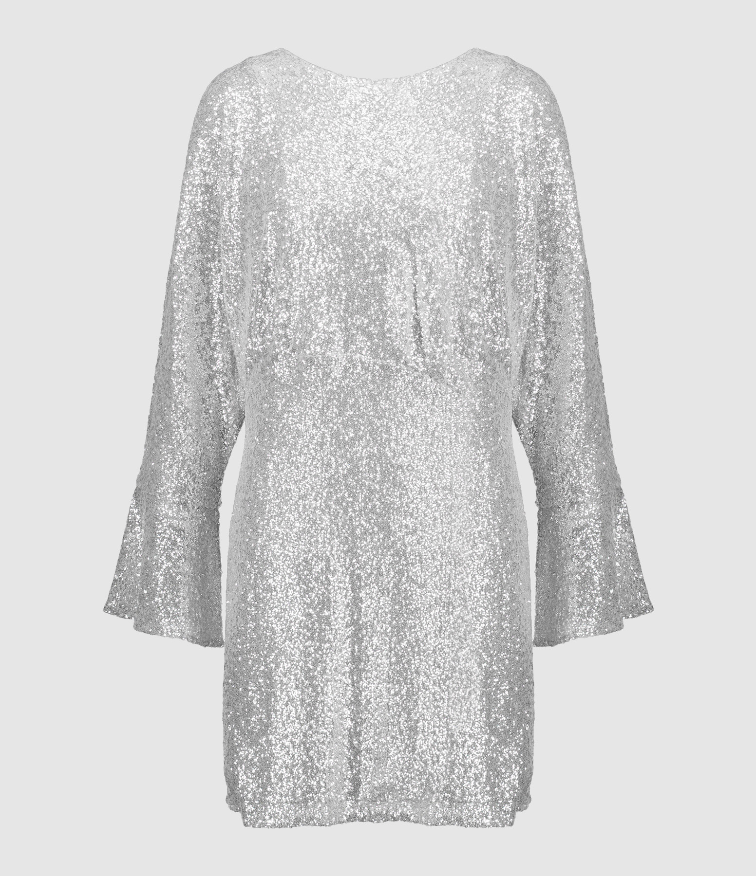 Videa Pink Silver Short Dress
