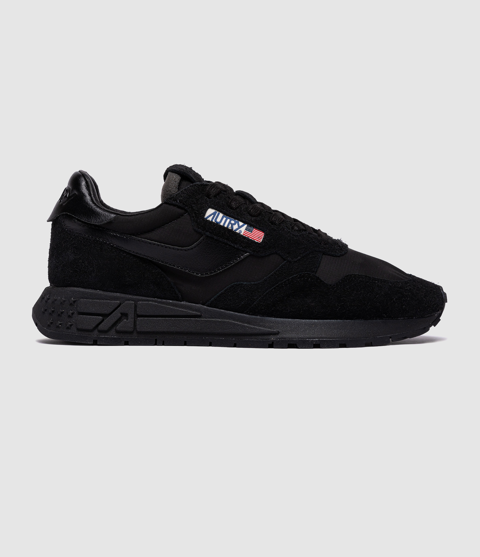 Men's Reelwind Low Rip Monoc Black Trainers
