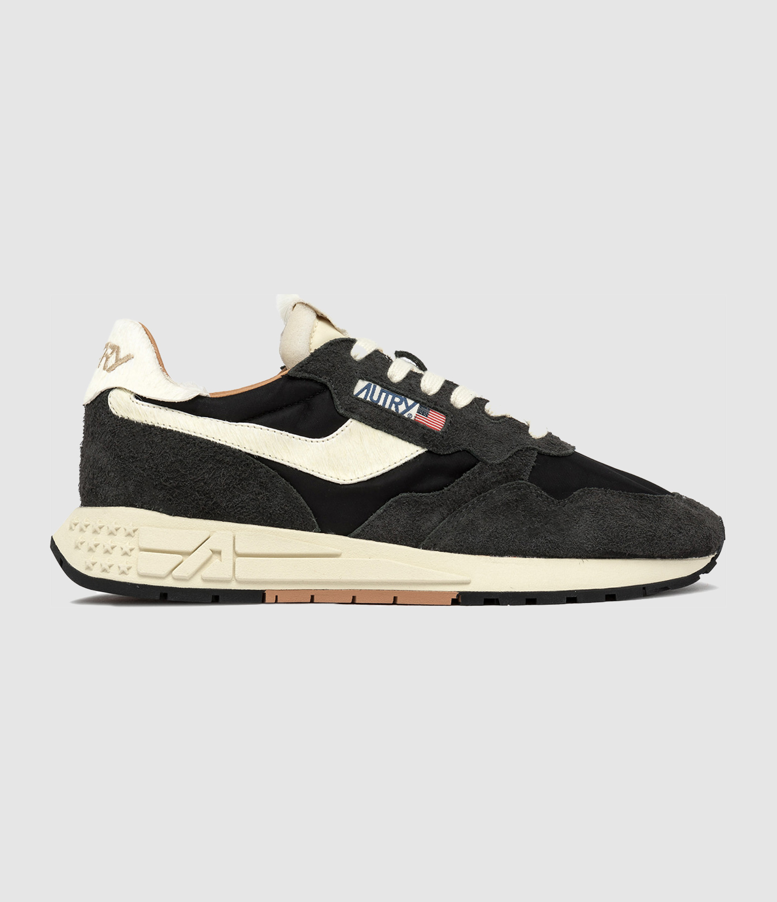 Reelwind Low Suedenil Pony Peat Rut trainers