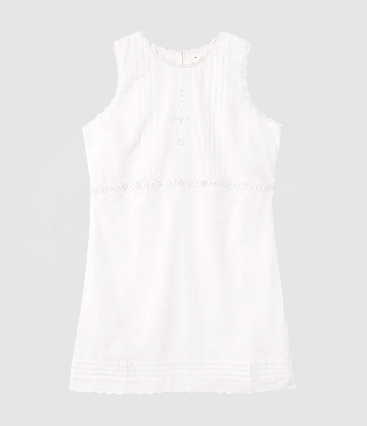 Justine White Dress