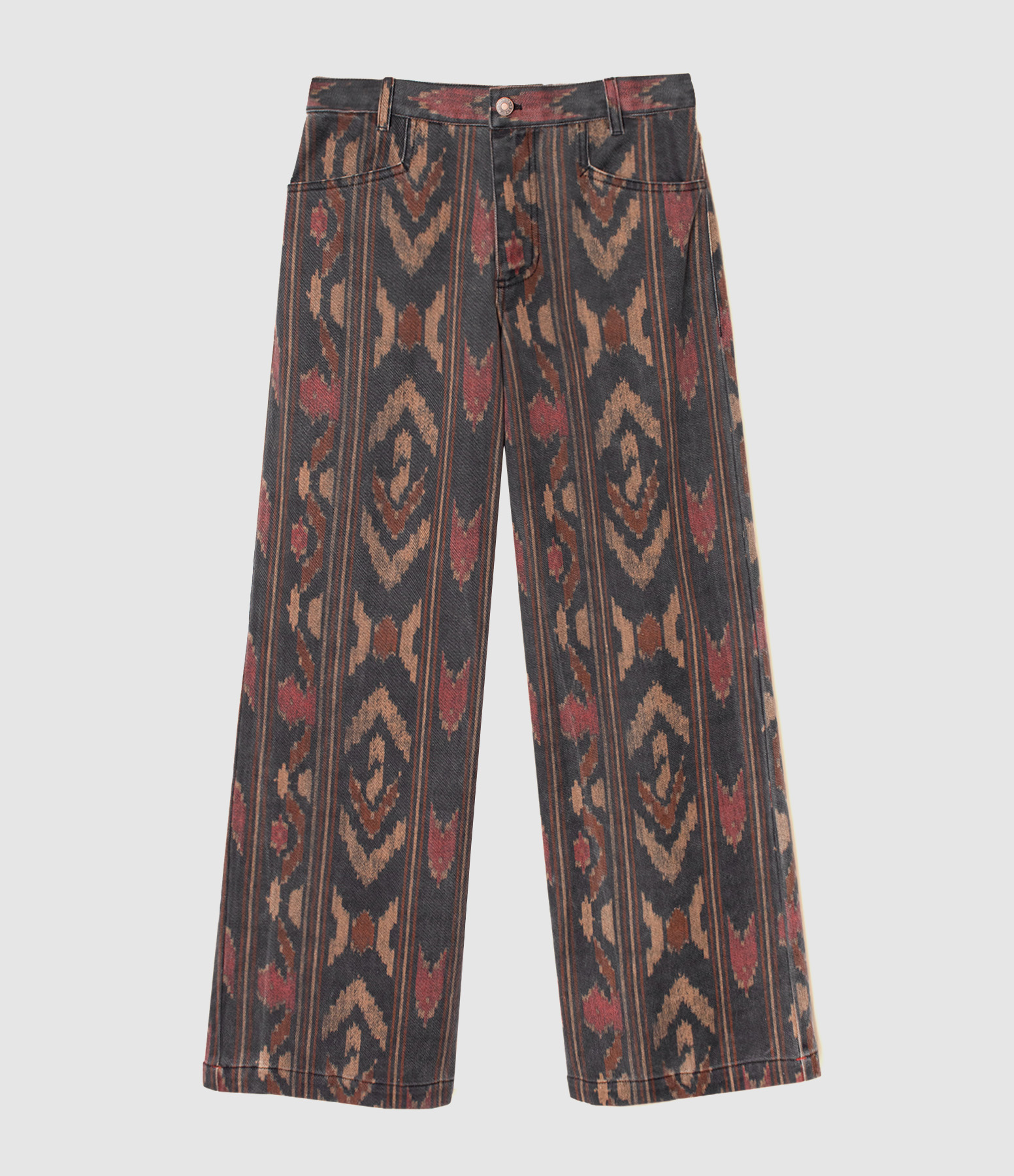 Jean Nixon Black Ikat