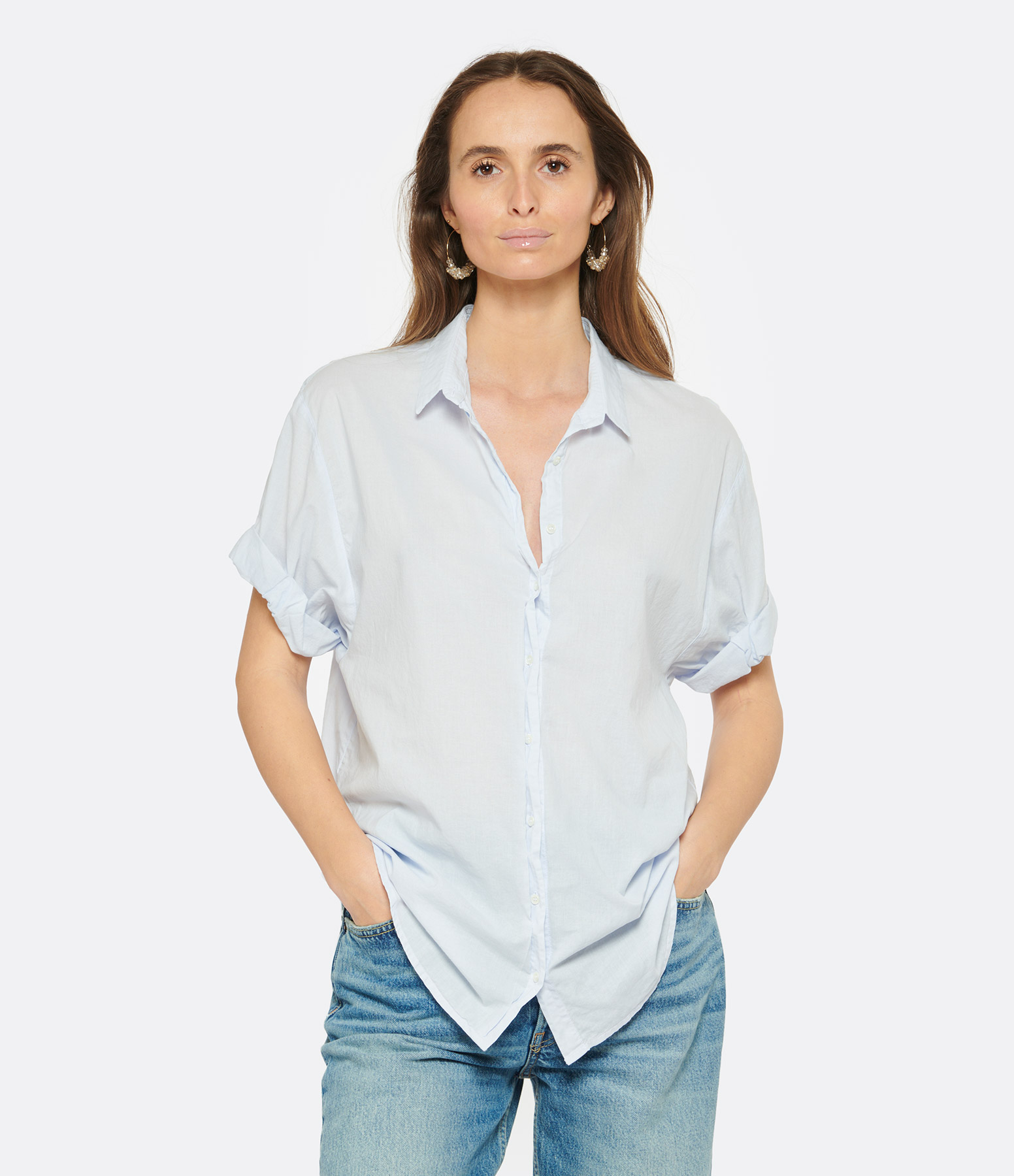 Channing Skylight Cotton Shirt