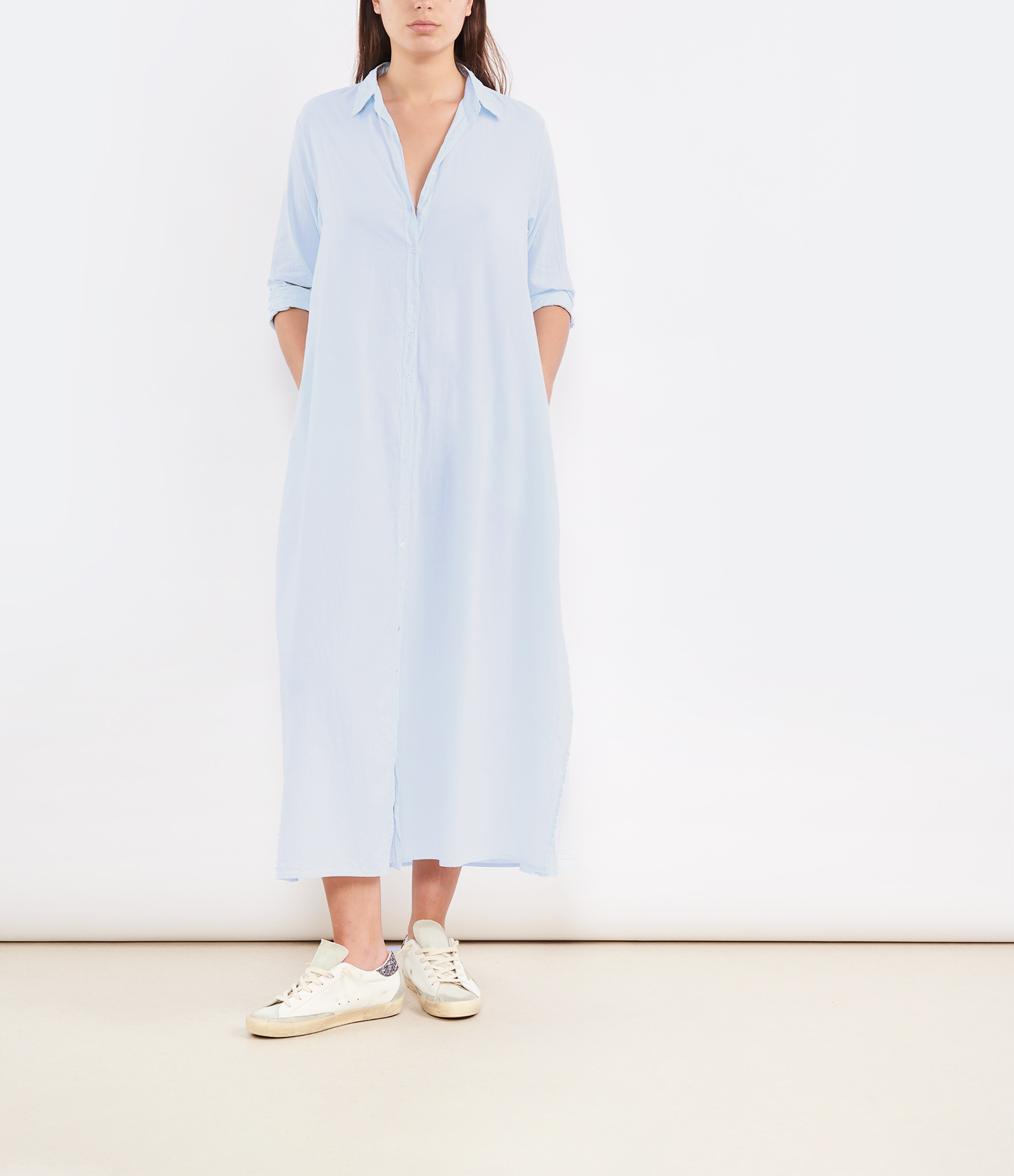 Boden Skylight Cotton Maxi Dress