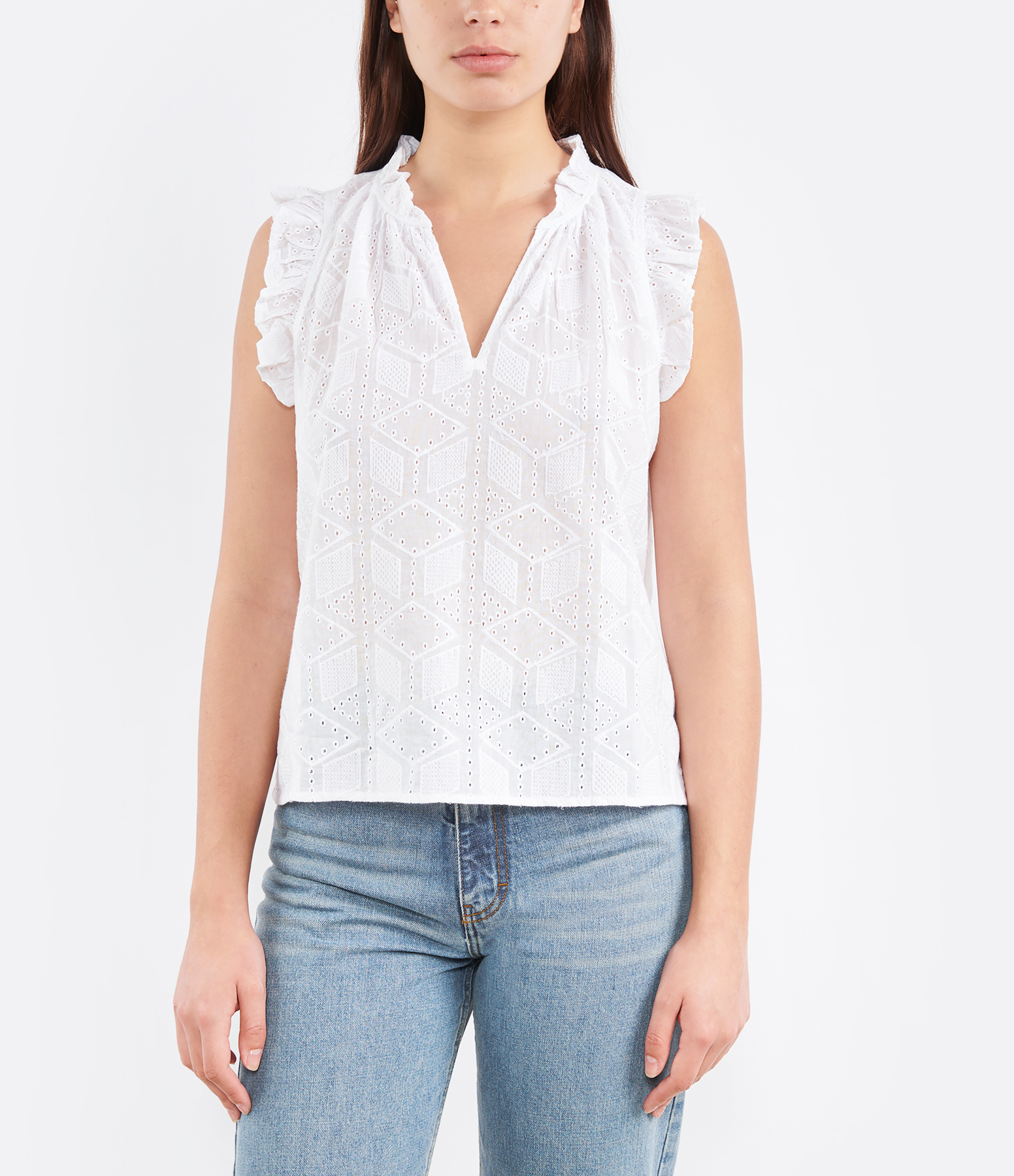 White Bex Top