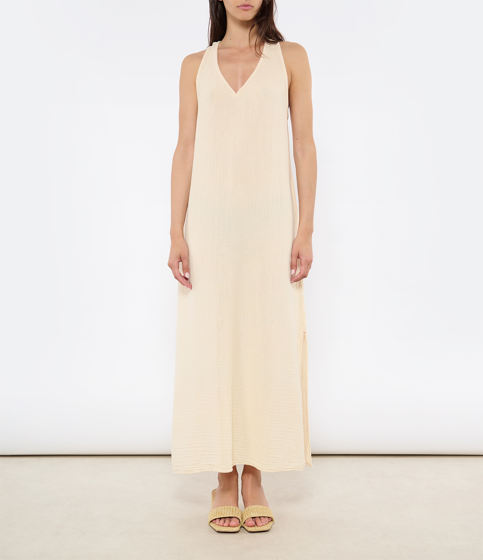 Atlas Oysterette Long Dress