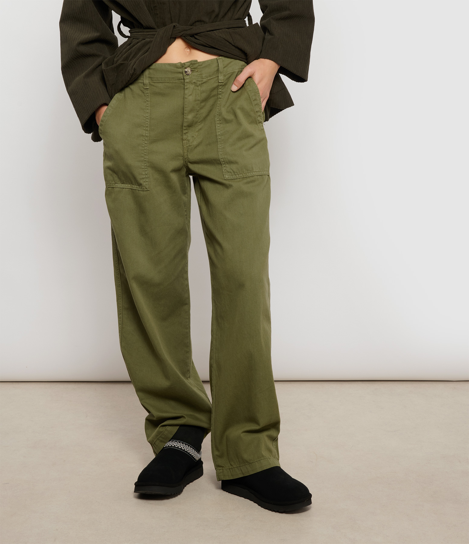 Morleigh Hazy Sage Trousers