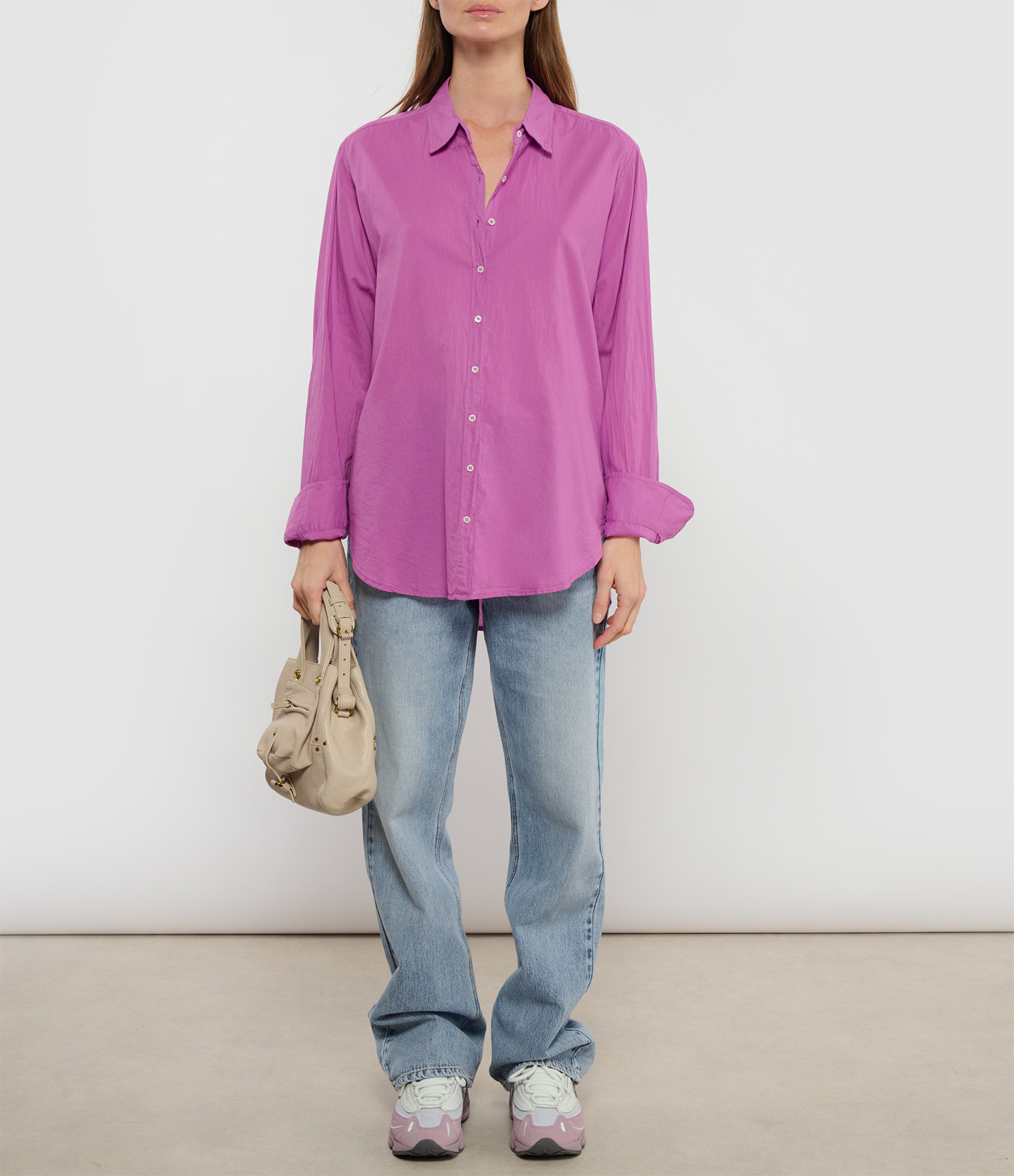 Purple Orchid Fine Cotton Shirt