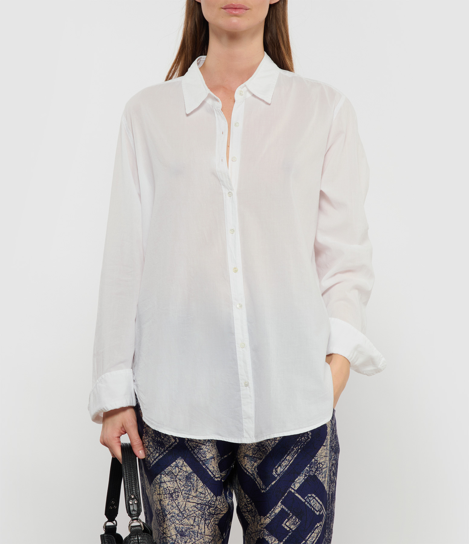 Beautiful White Cotton Shirt
