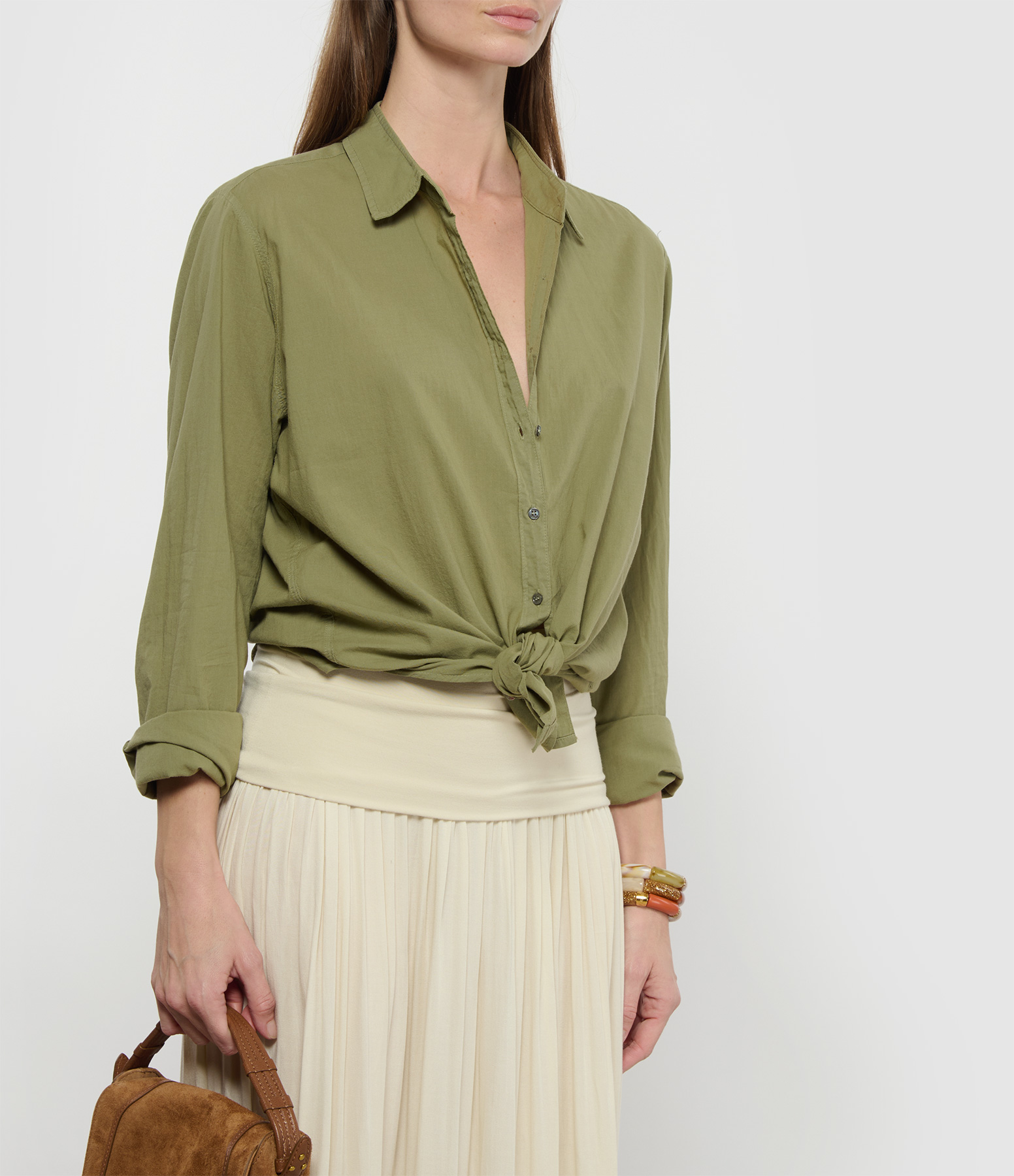 Beau Coton Dark Seagrass Shirt