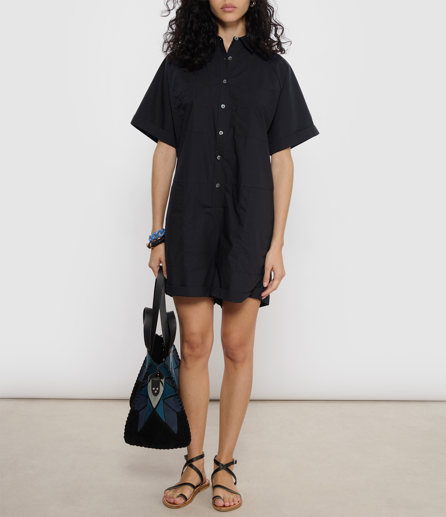 Franklin Black Jumpsuit