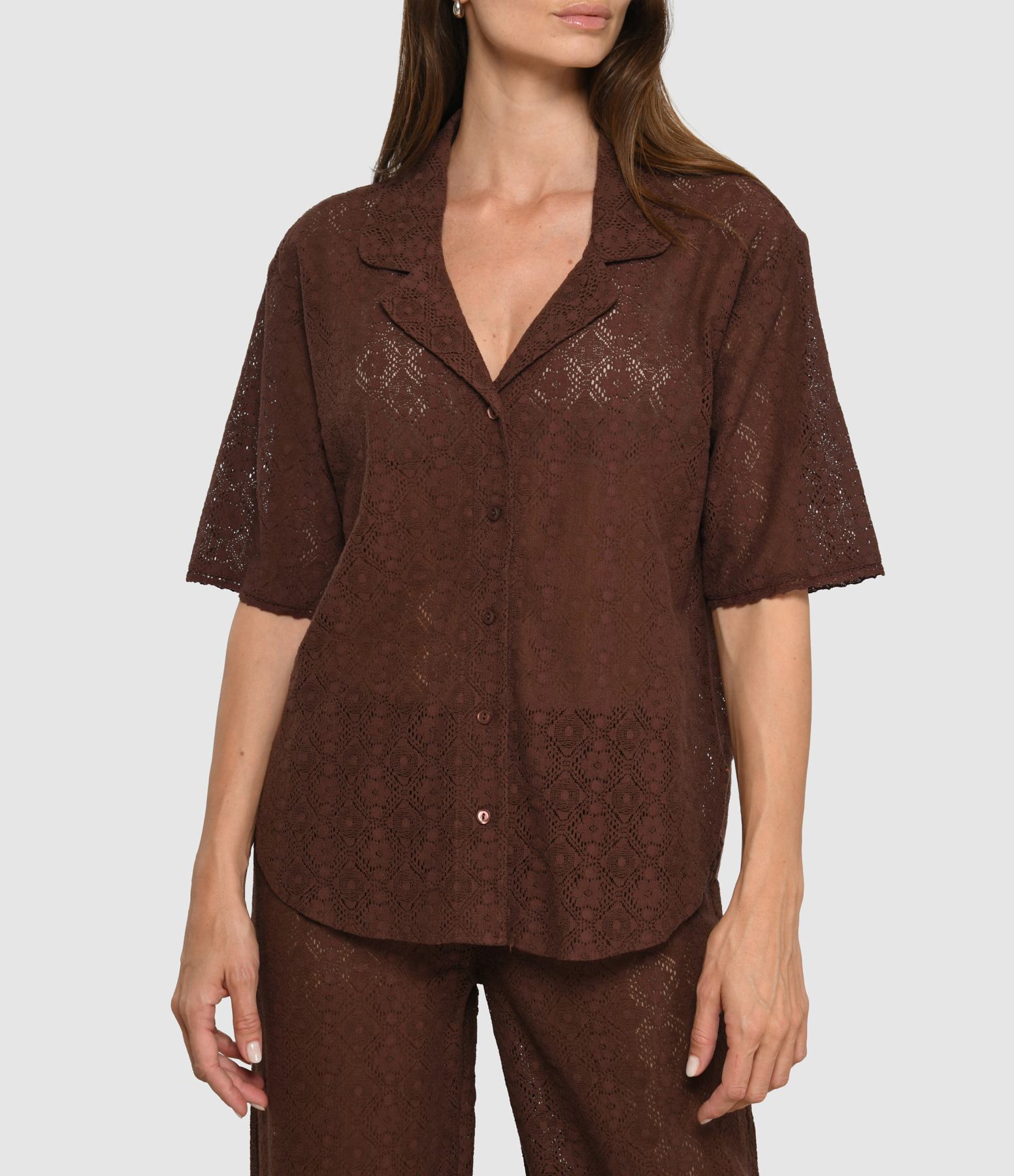 Inez Walnut Shirt
