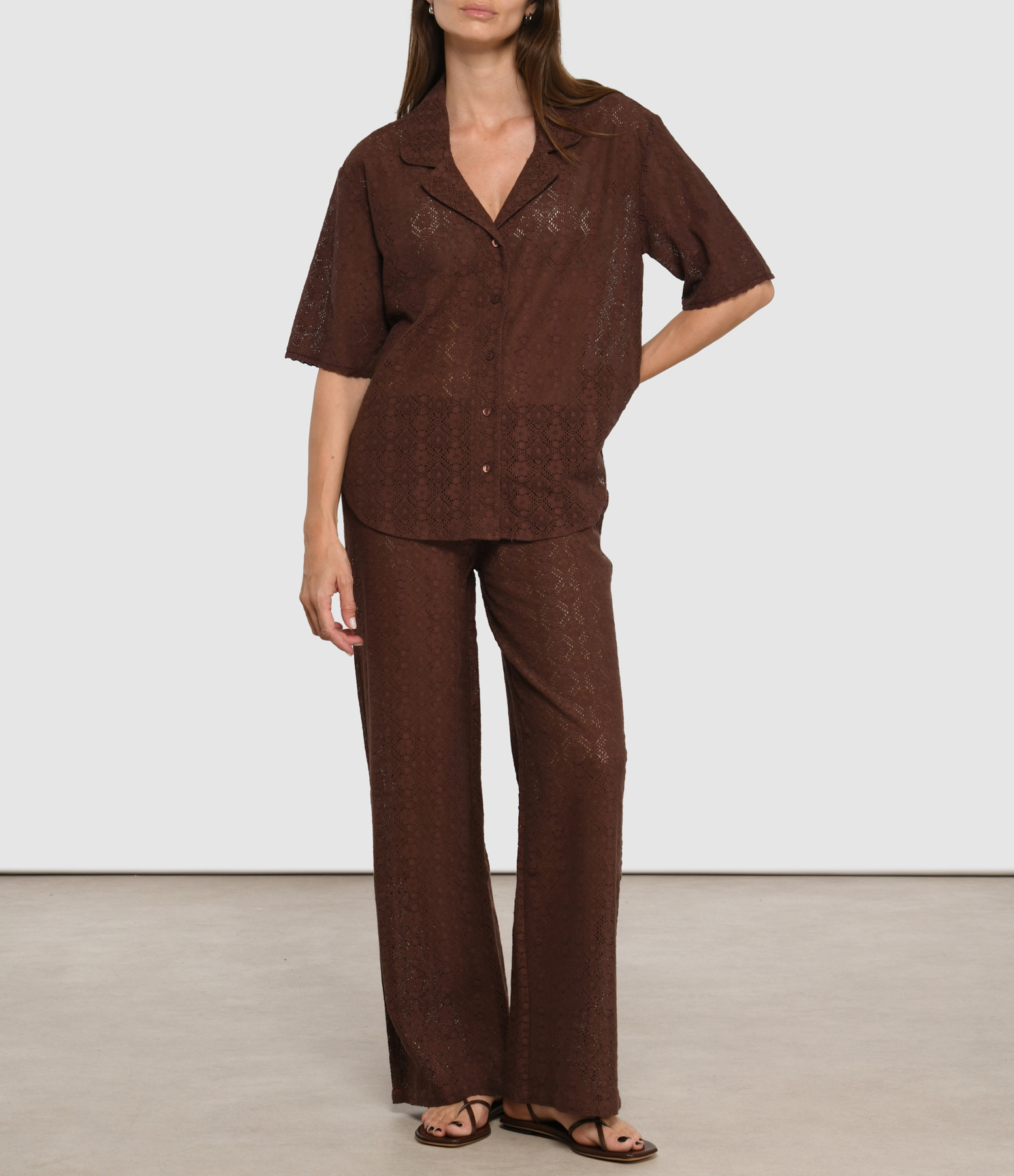 Edessa Walnut Trousers