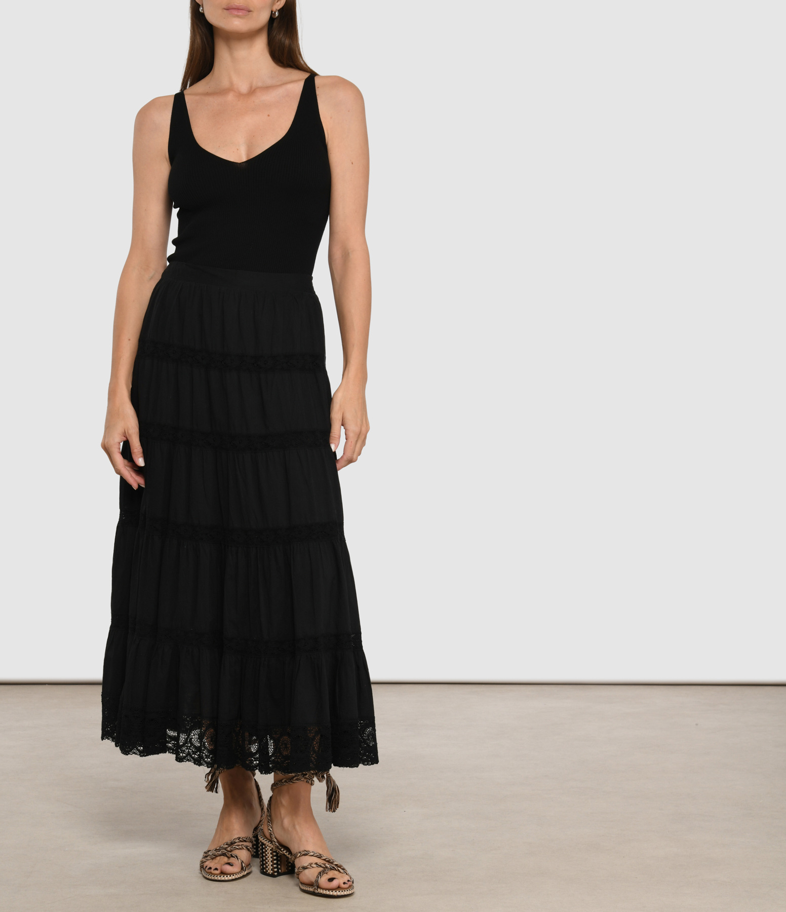 Amore Black Skirt