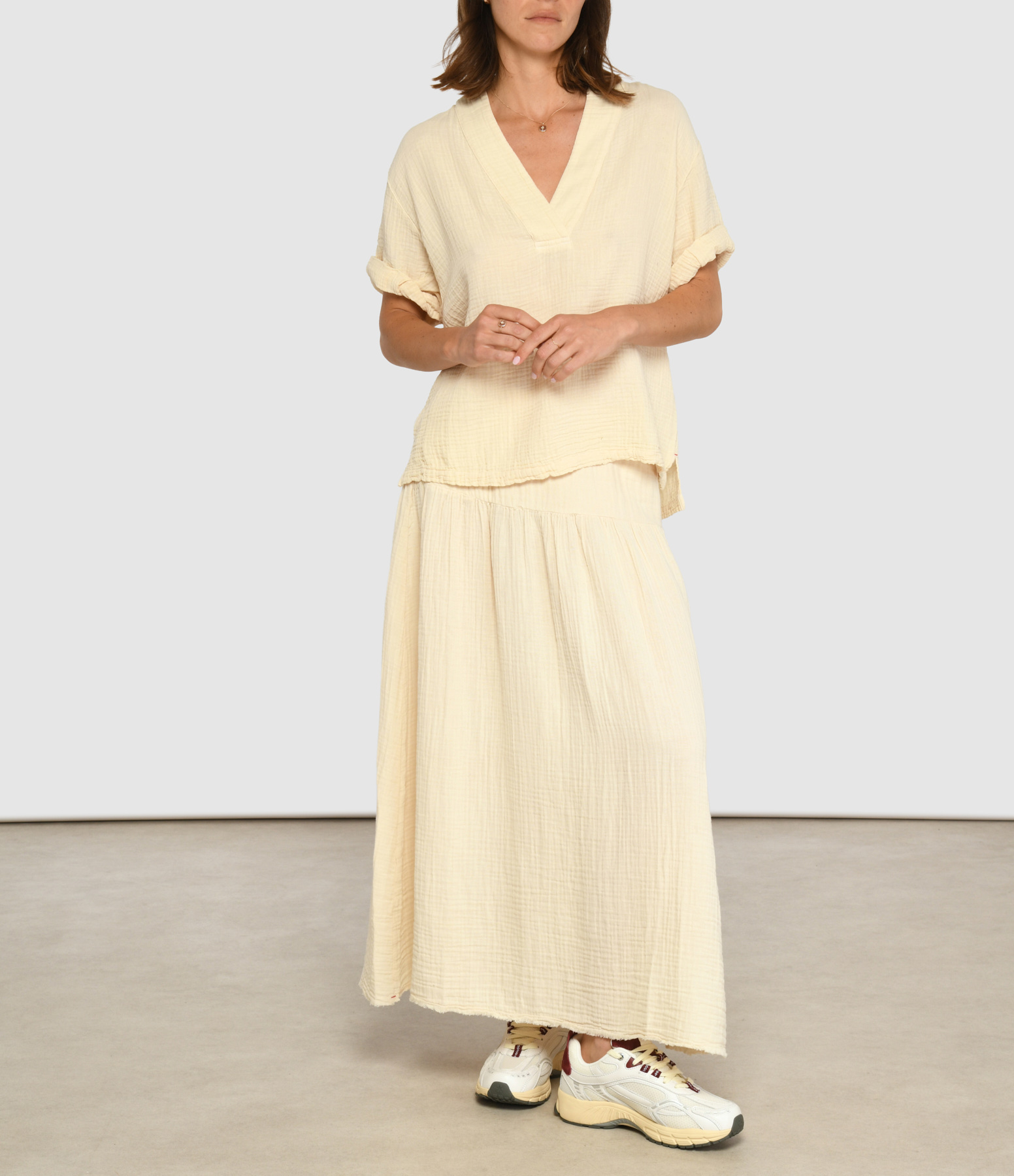 Evelyn Oysterette Skirt