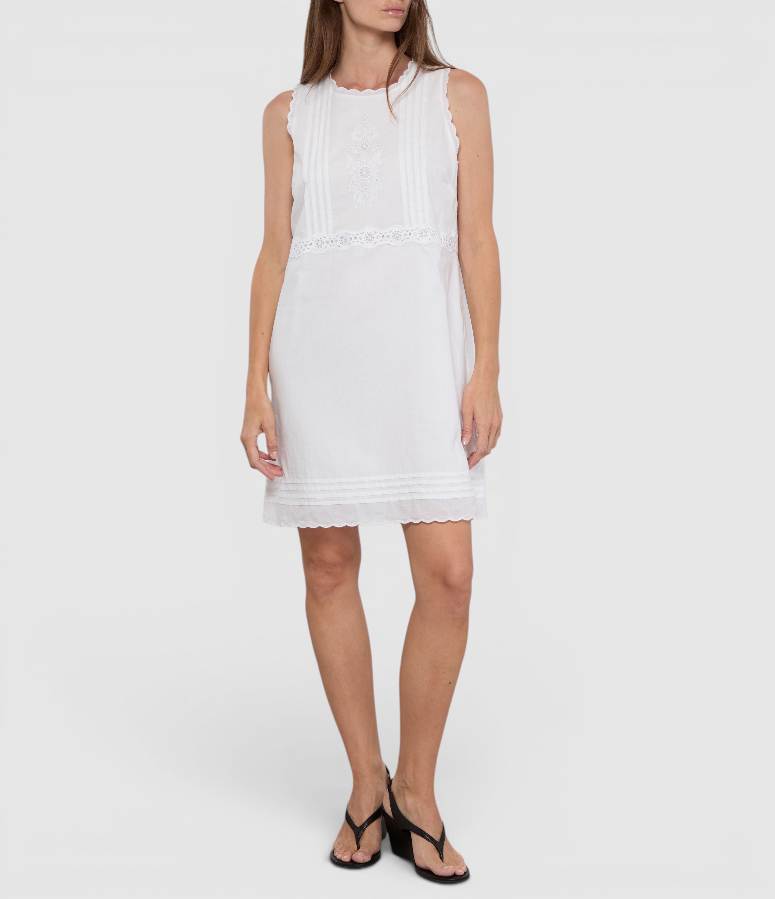 Justine White Dress