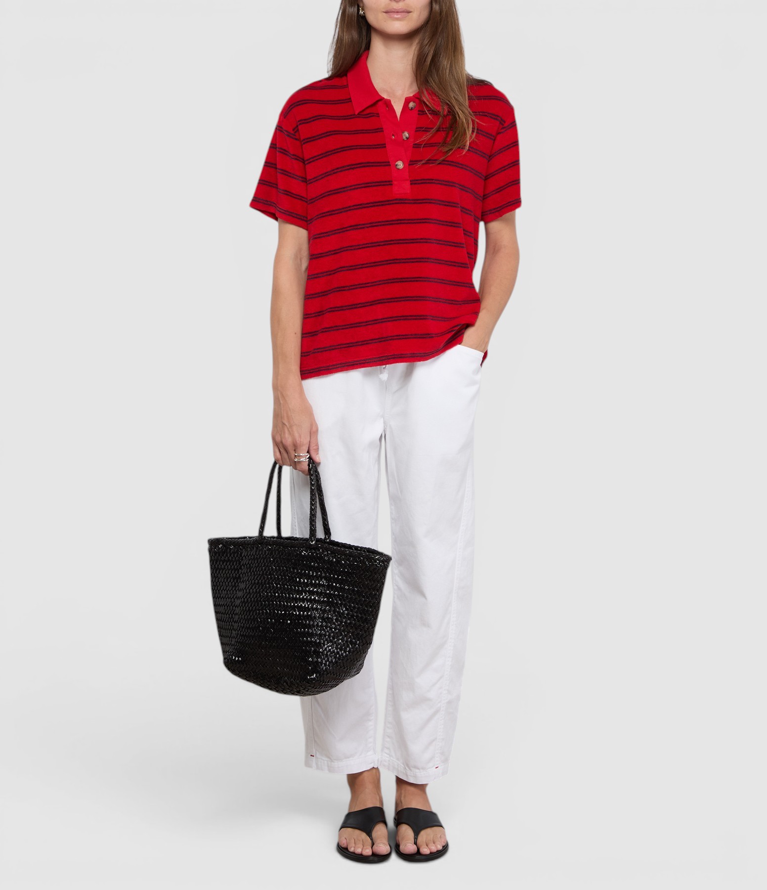 Liam Red Pepper polo shirt