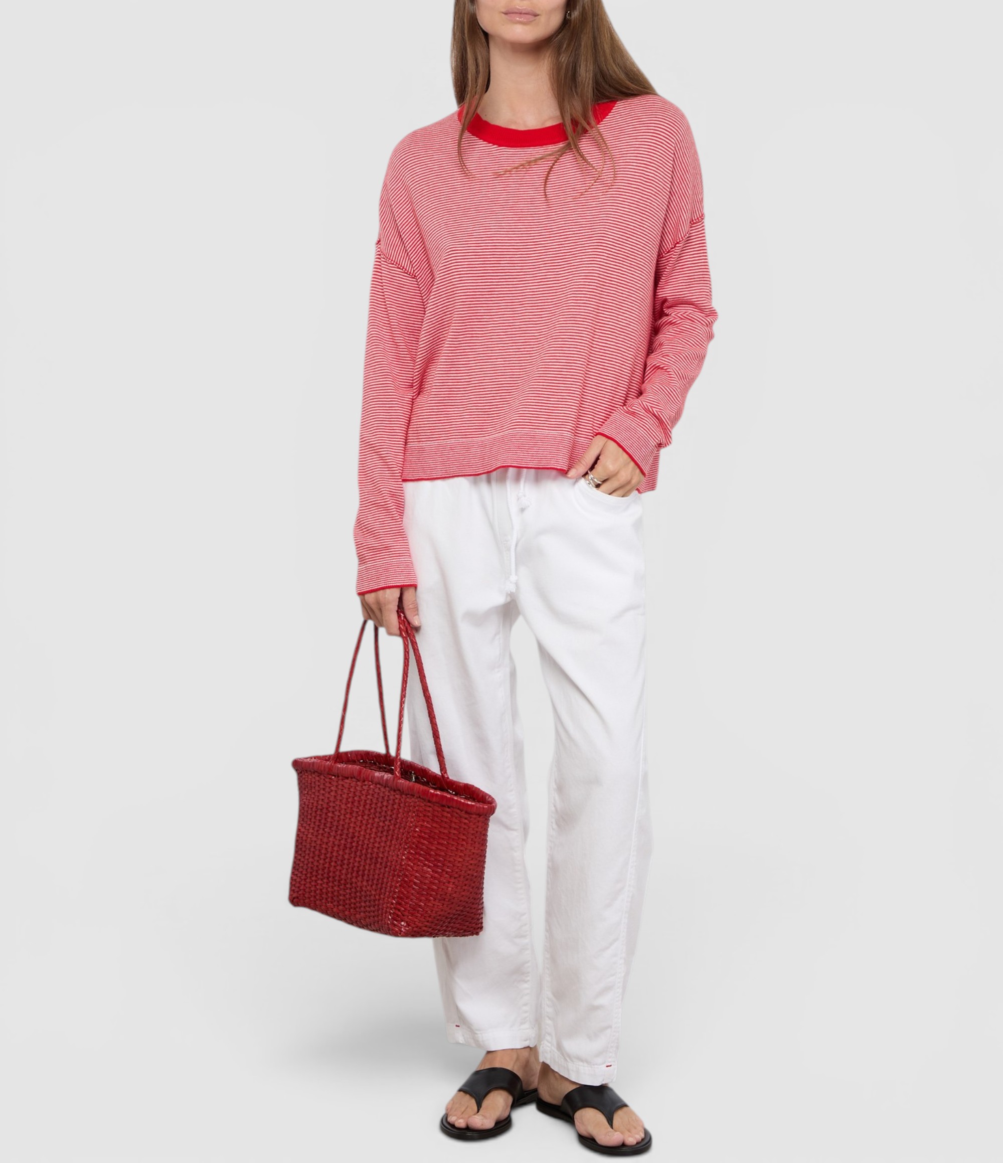 Baxter White Trousers