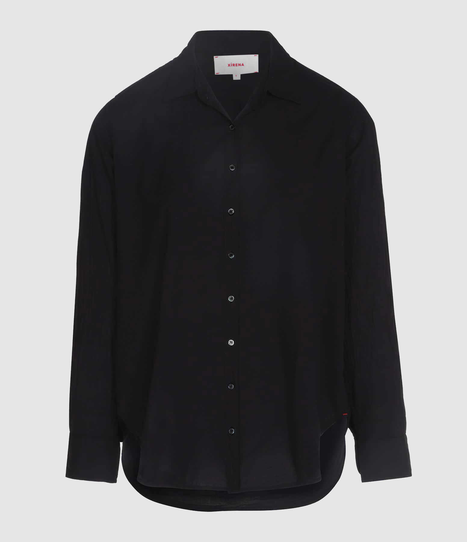 Black Fine Cotton Shirt