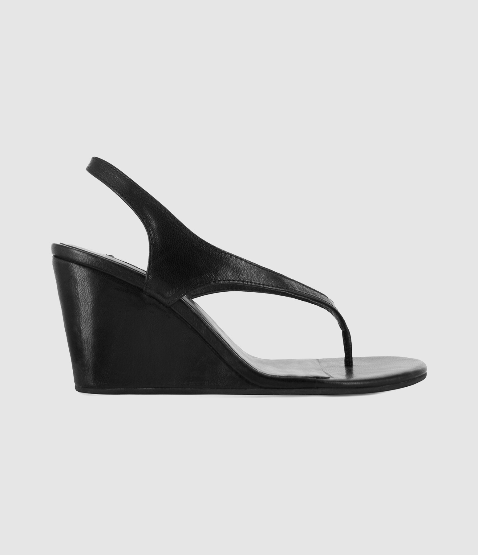 Yoto I Ebony Heeled Sandals