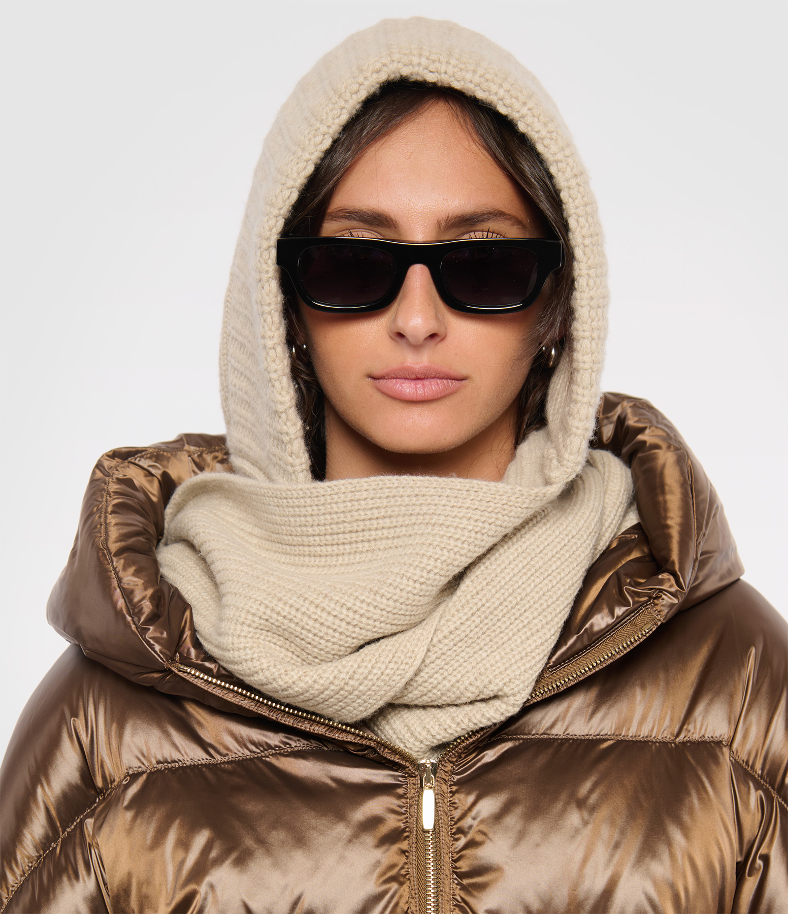 Almendra Hooded Scarf