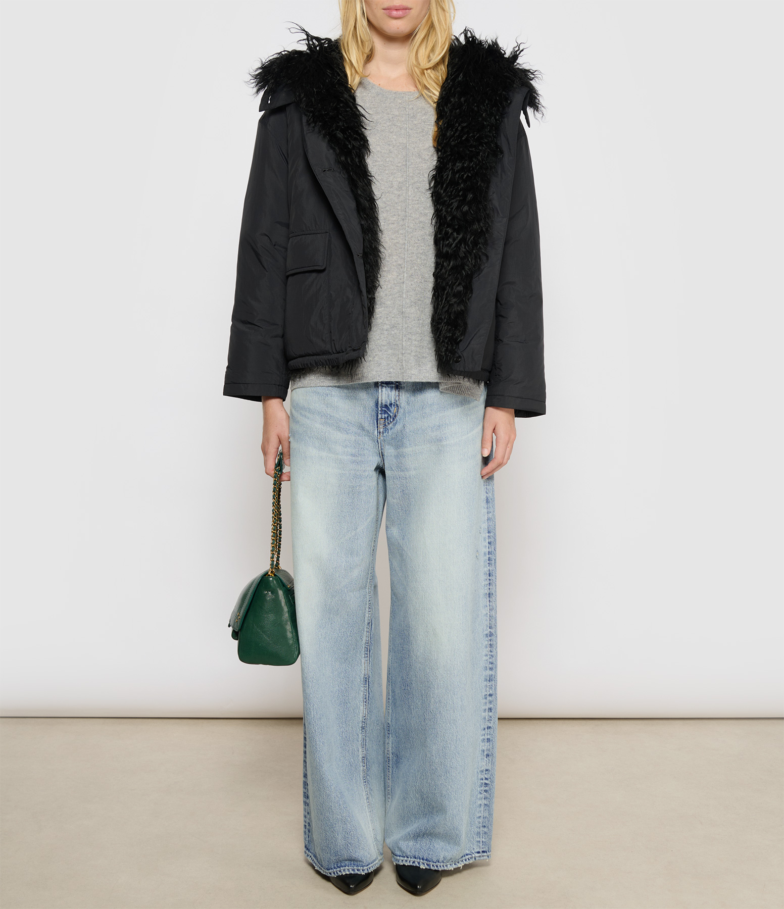 Black Down Jacket